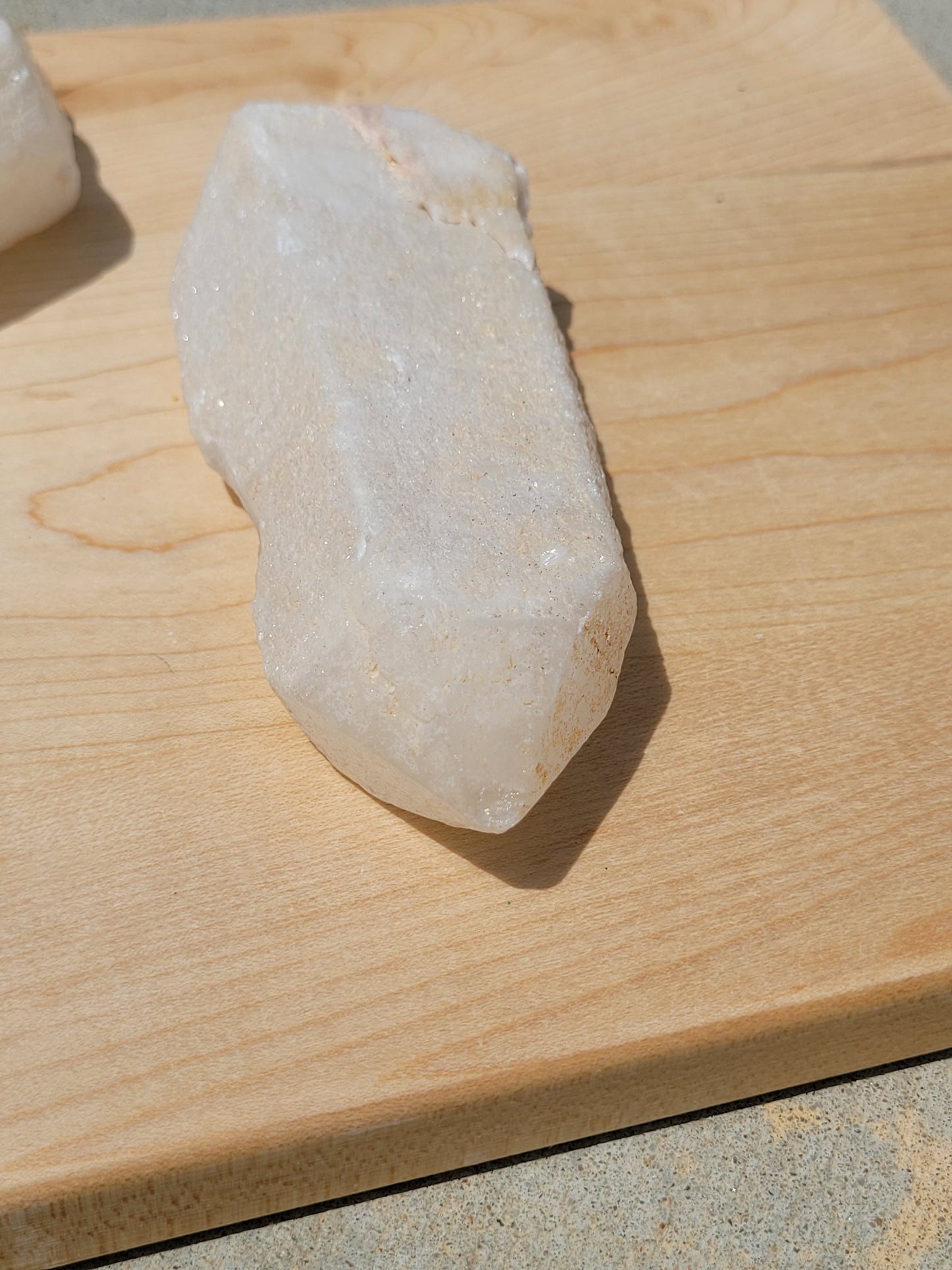 Raw Quartz Coated Quartz Points