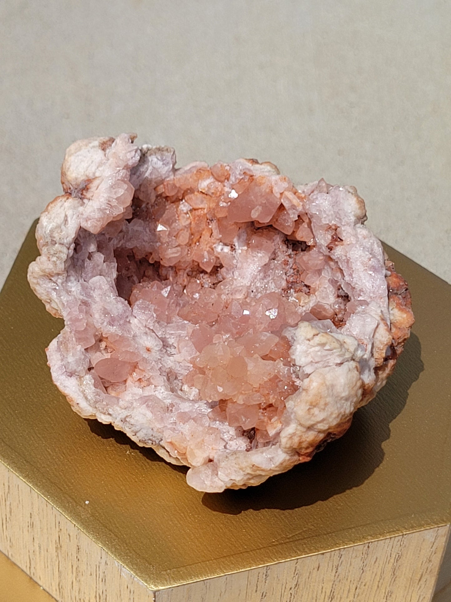 Pink Amethyst Geode Specimens