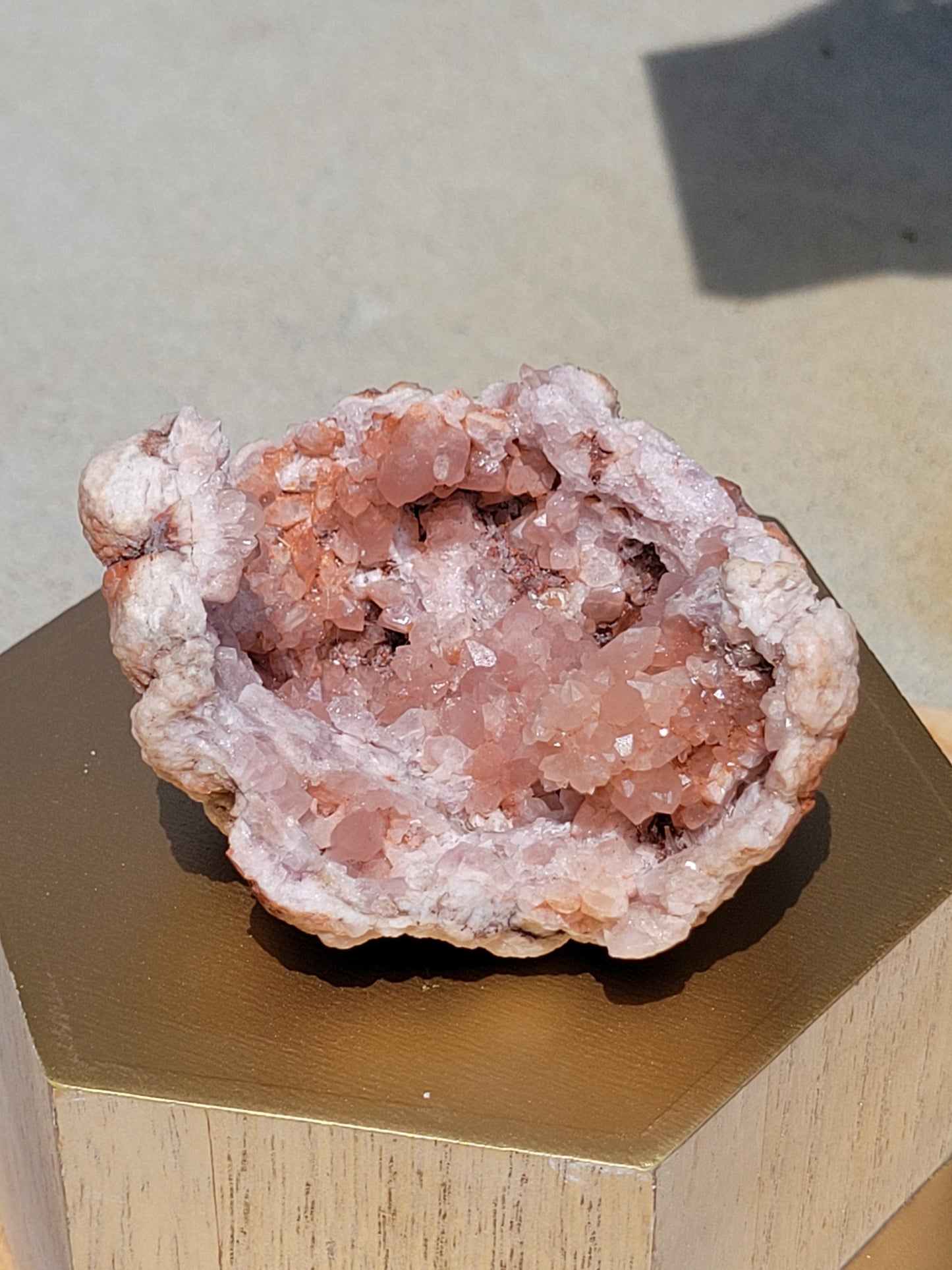 Pink Amethyst Geode Specimens