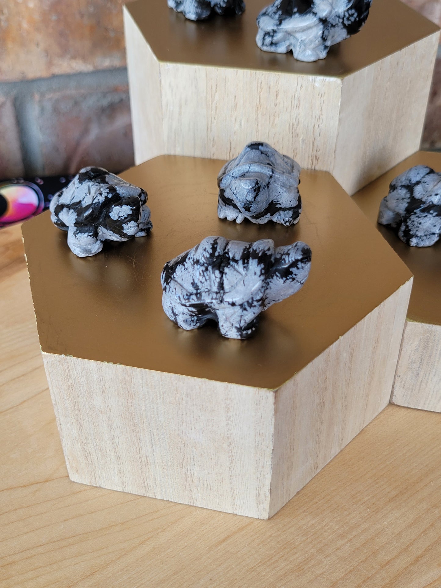 Small Turtle Carvings