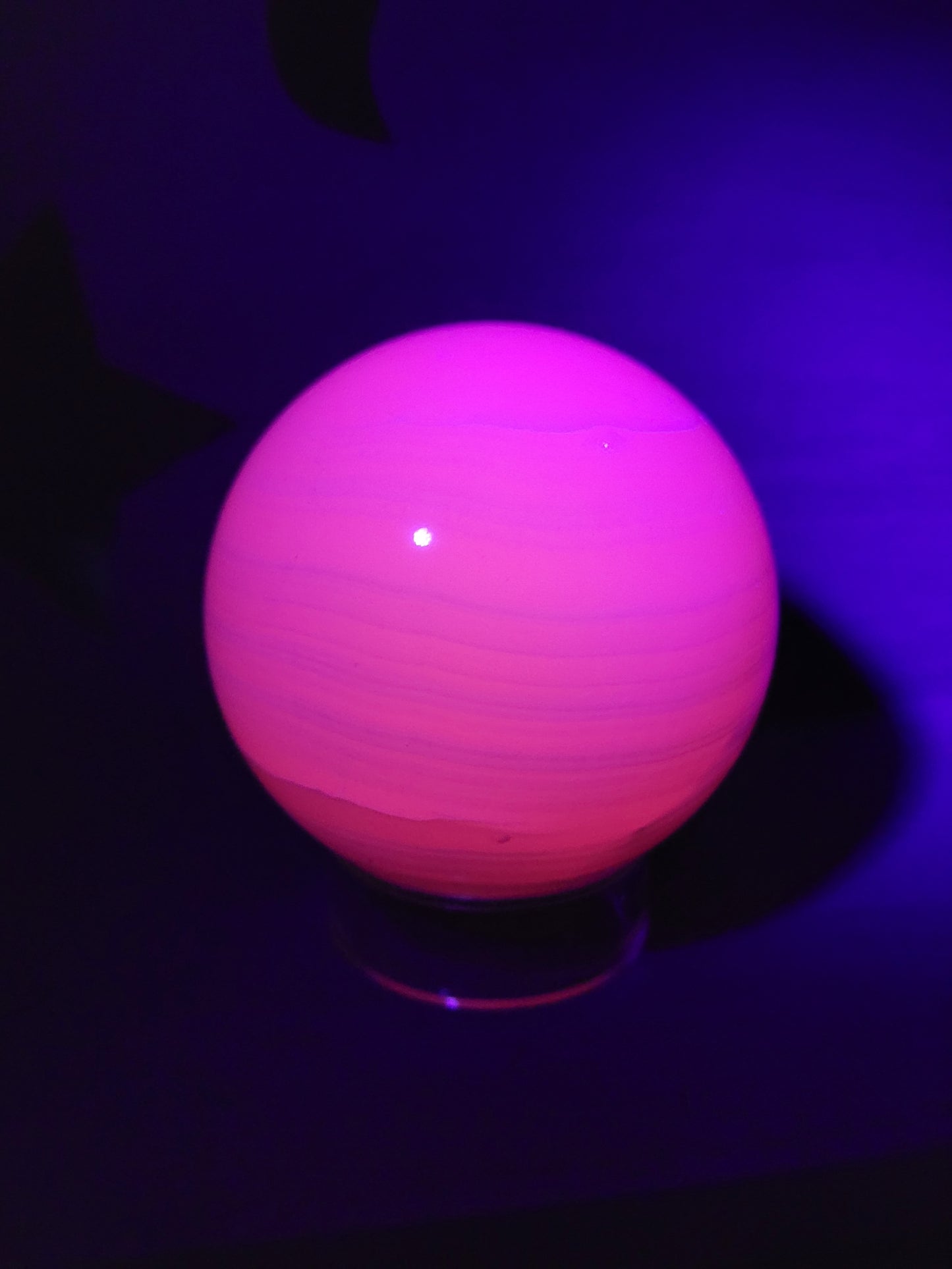 Pink Mangano Calcite Spheres