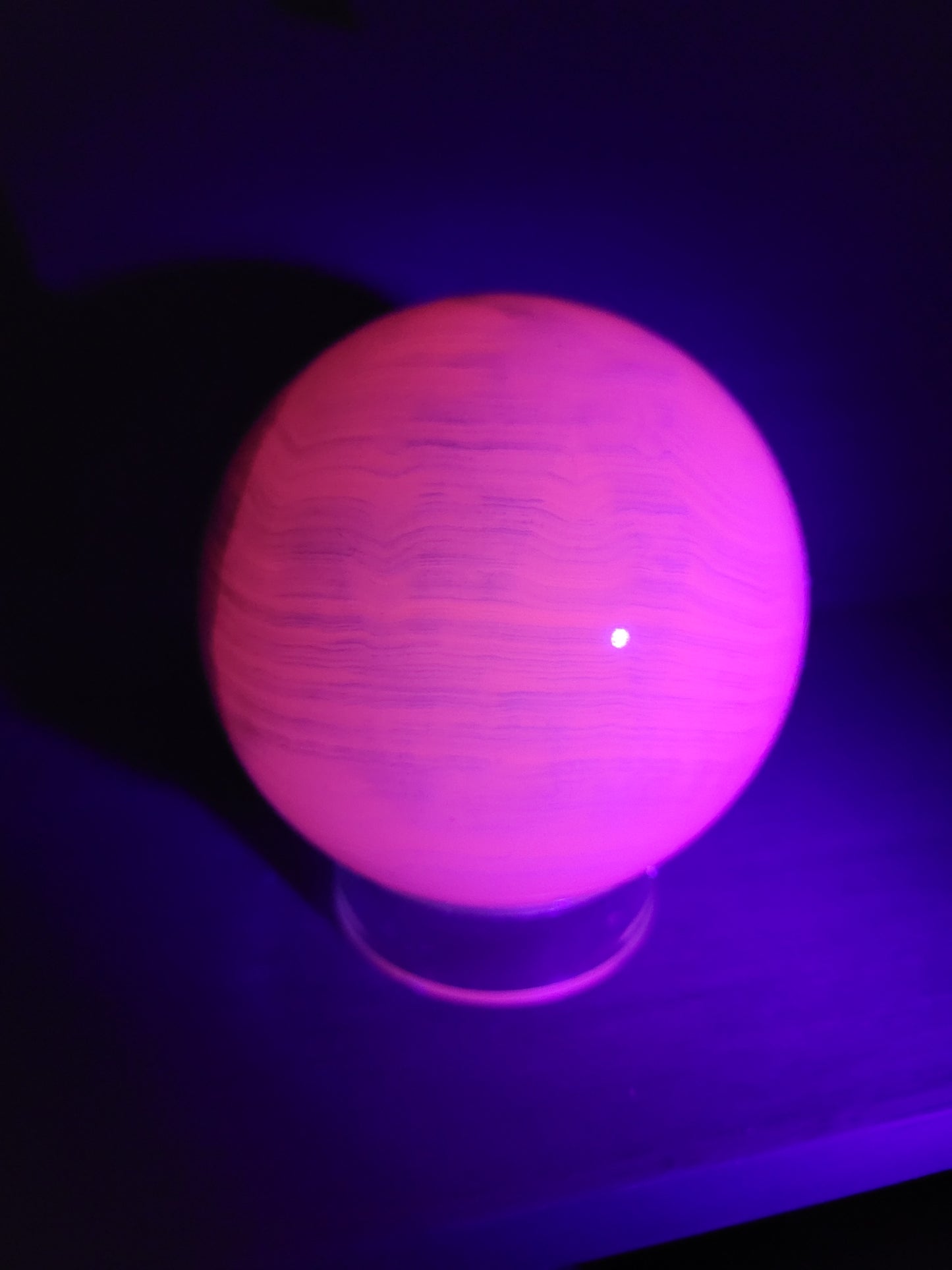 Pink Mangano Calcite Spheres