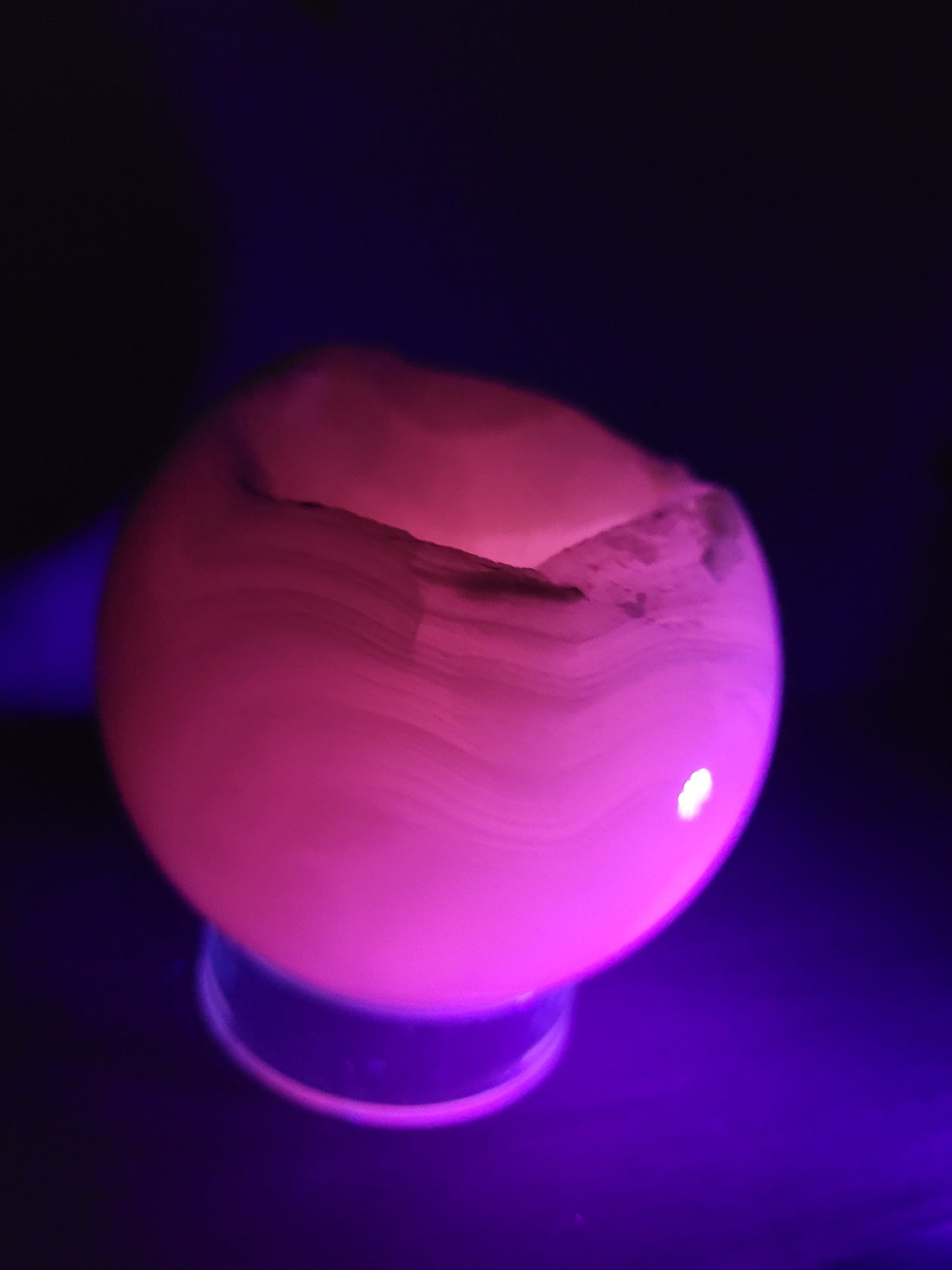 Pink Mangano Calcite Spheres