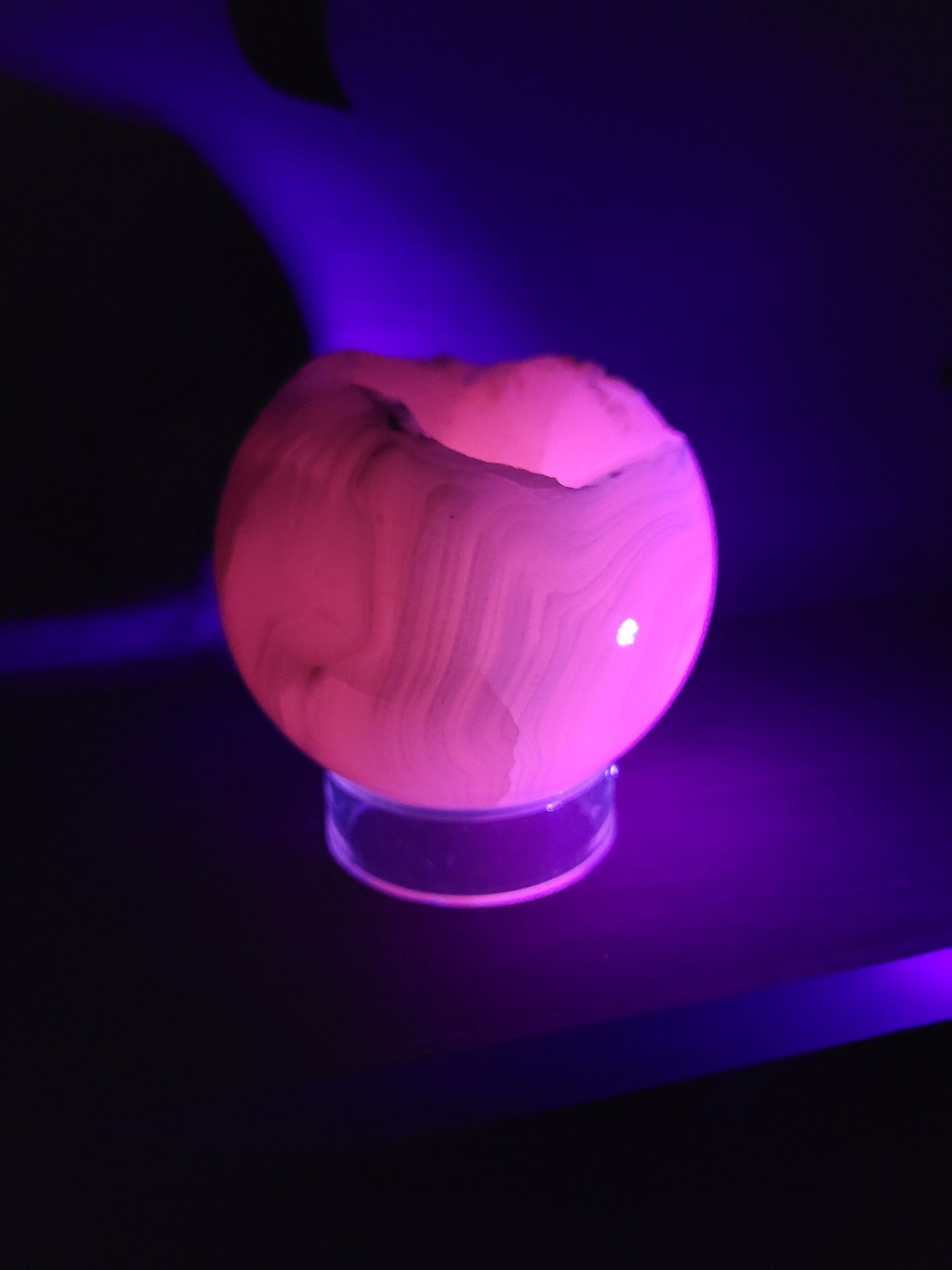 Pink Mangano Calcite Spheres