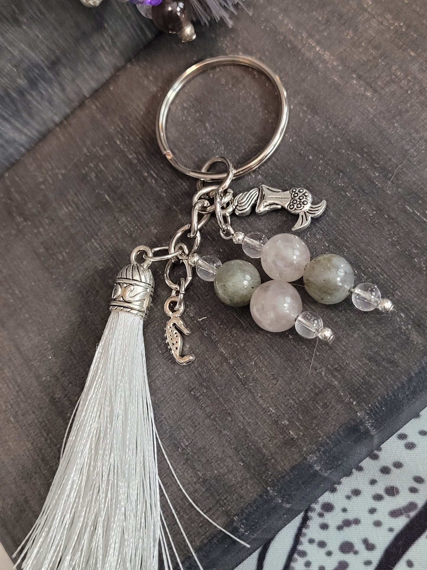 Silver & Gold Keychains - Handmade by Toria!
