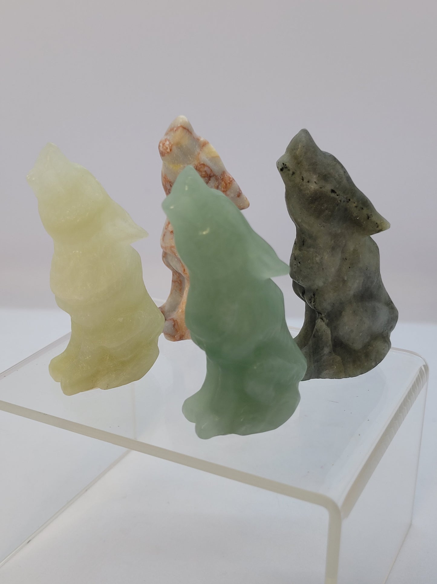 Howling Wolf Carvings