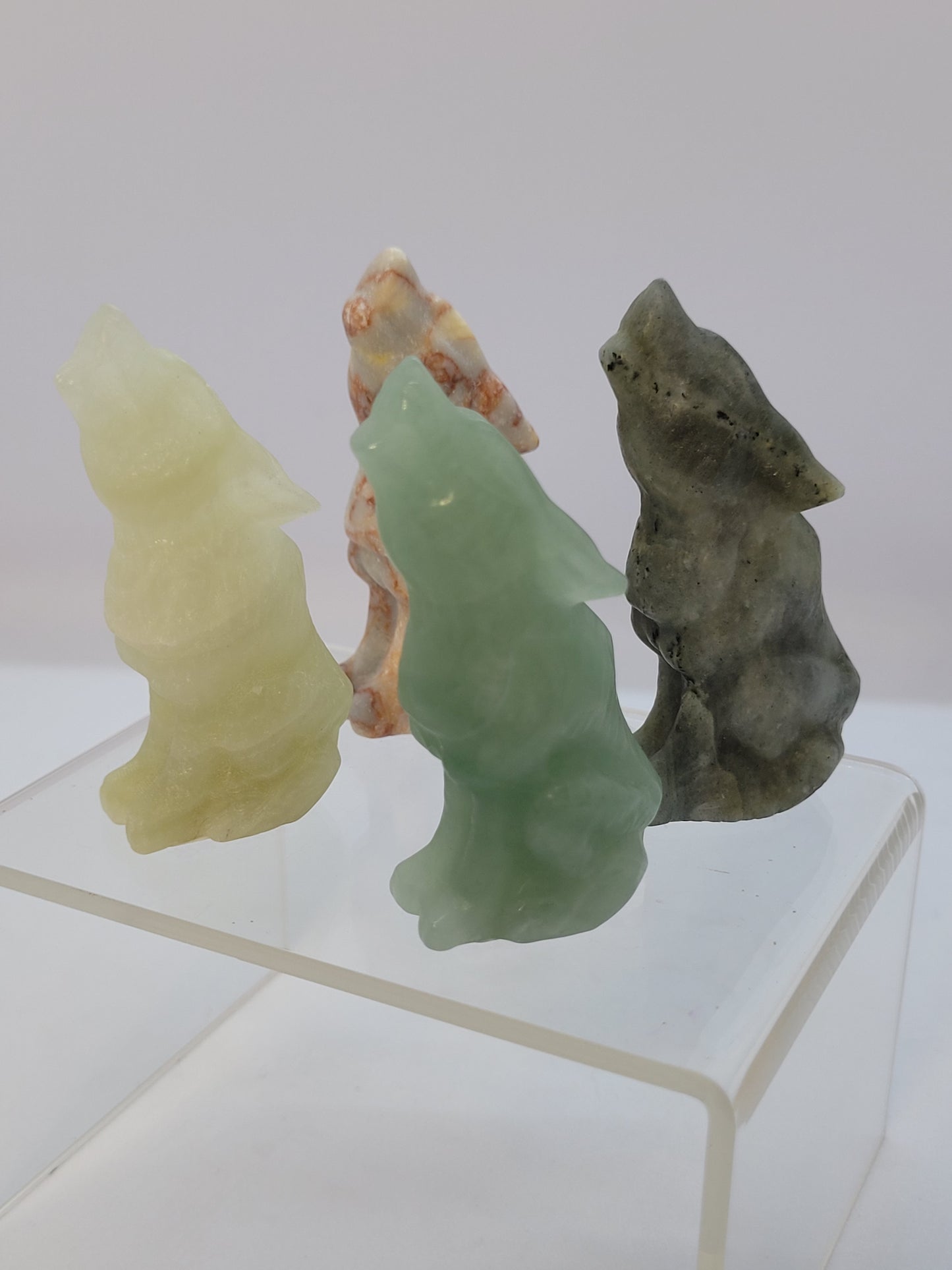 Howling Wolf Carvings