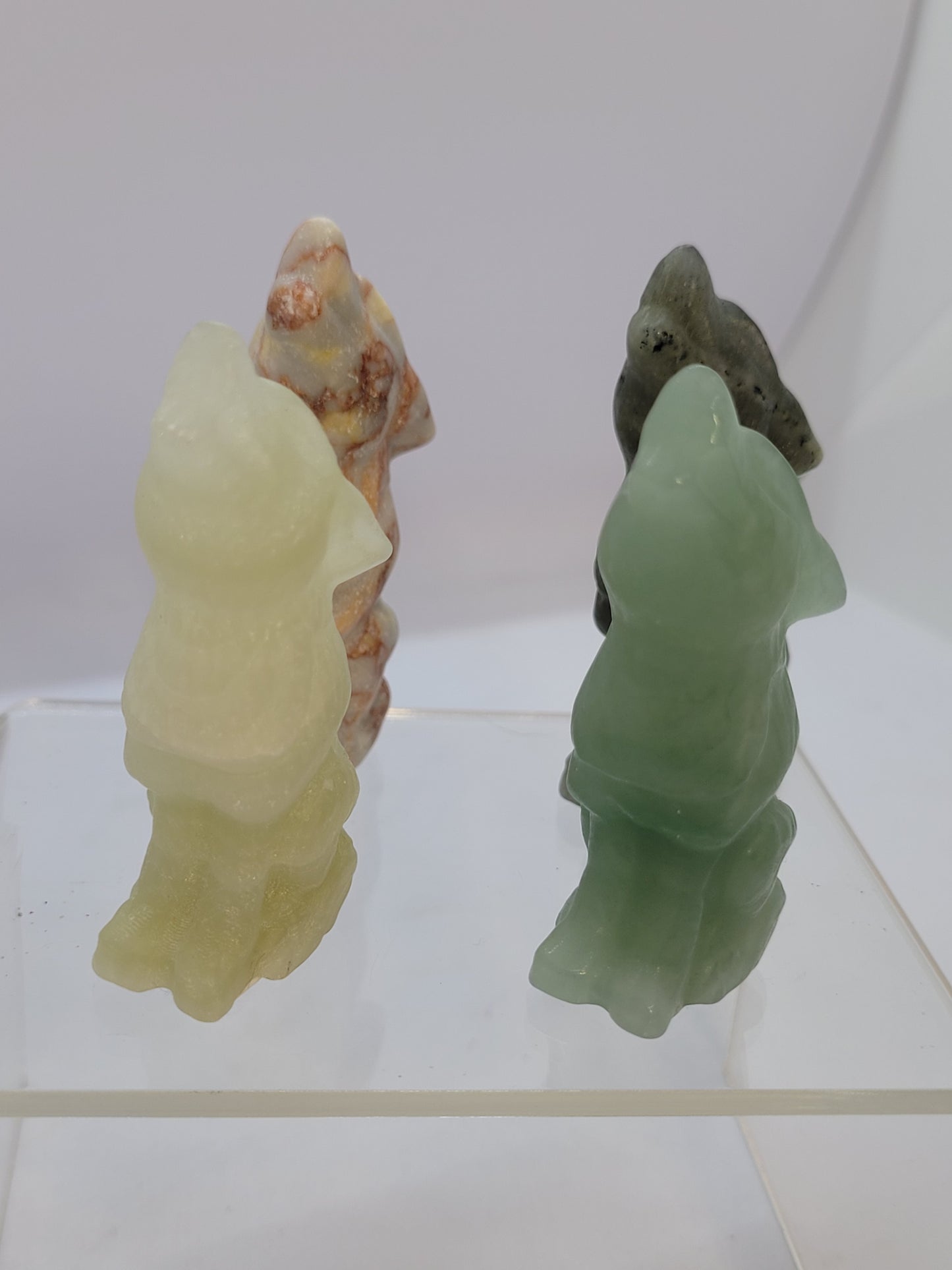 Howling Wolf Carvings