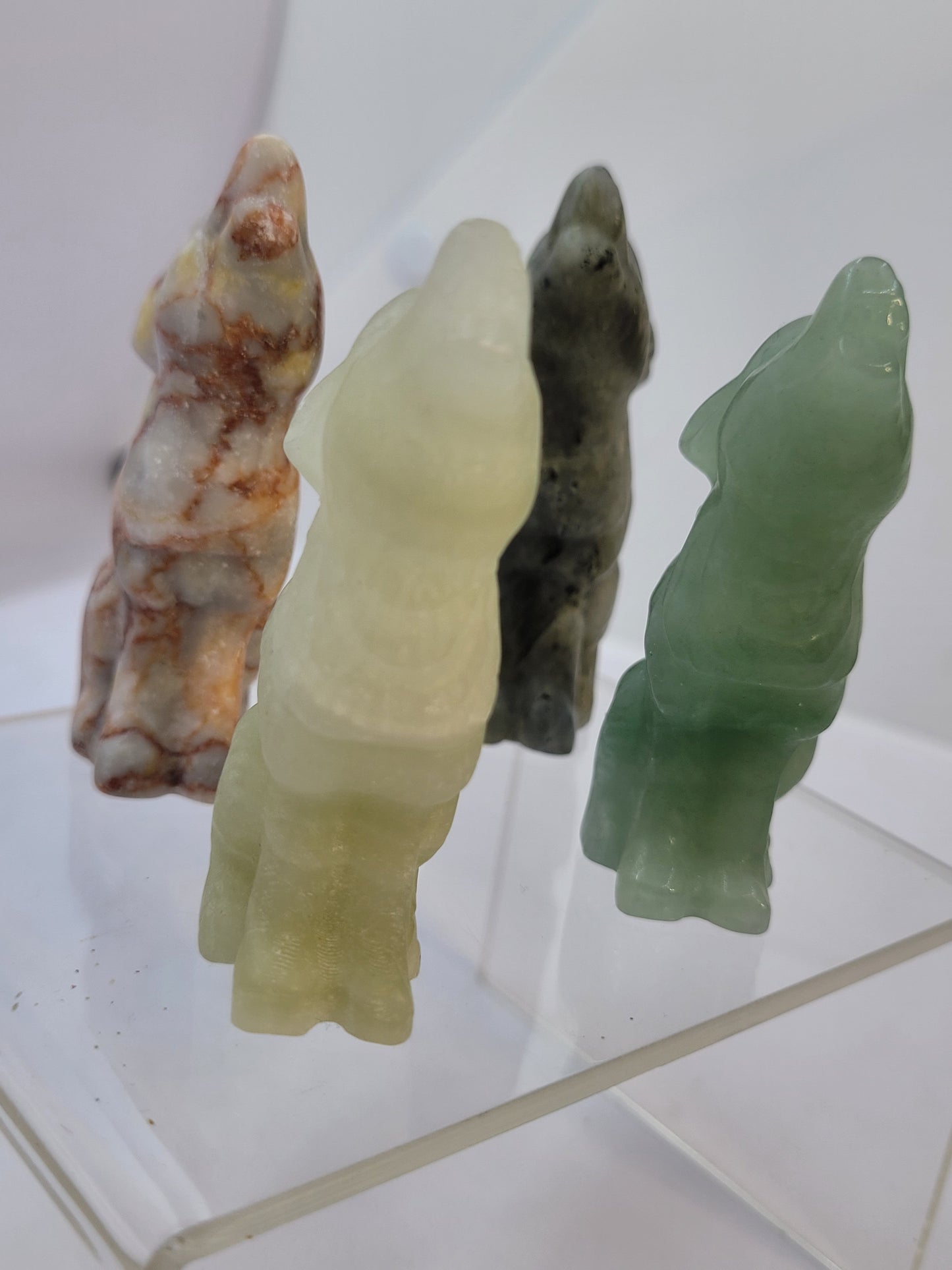 Howling Wolf Carvings
