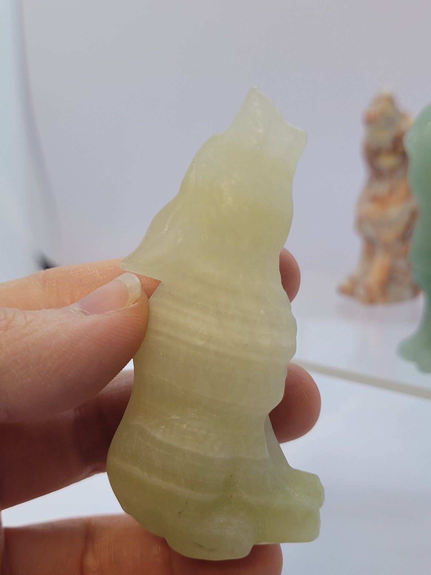 Howling Wolf Carvings