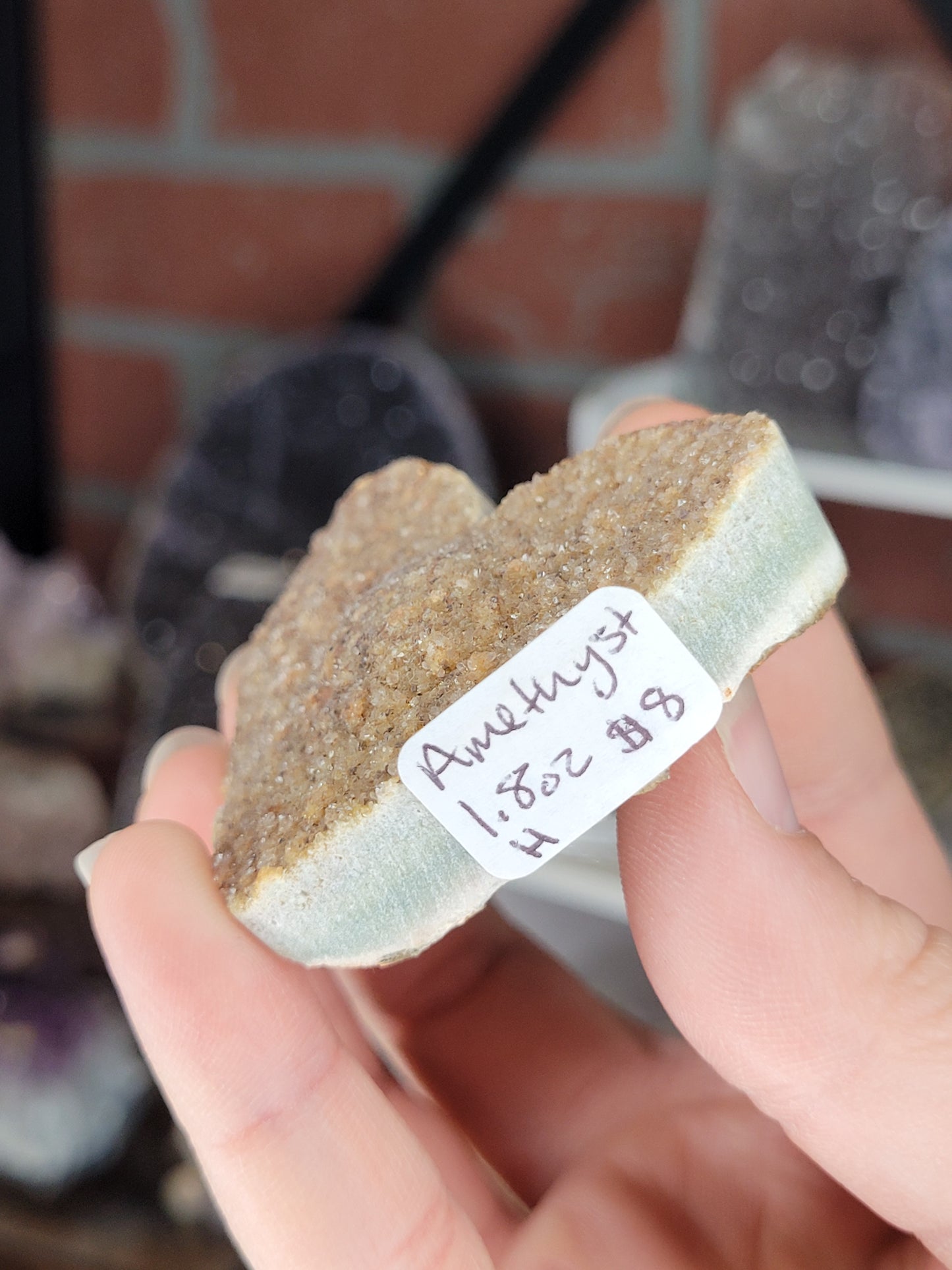 Assorted Raw Amethyst Hearts