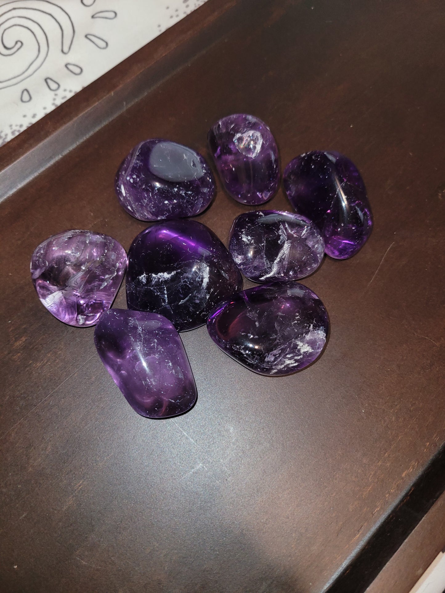 Brazilian Amethyst Tumbles - Large/XL