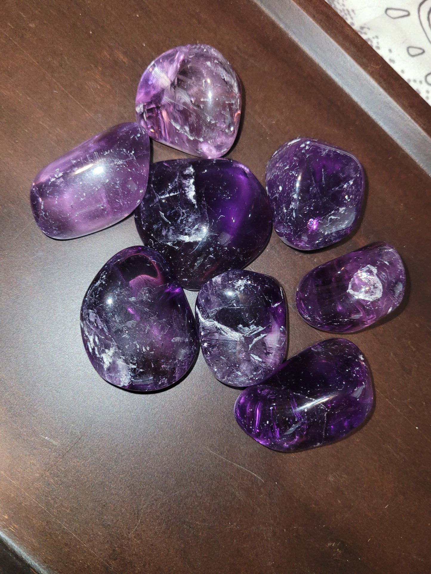 Brazilian Amethyst Tumbles - Large/XL