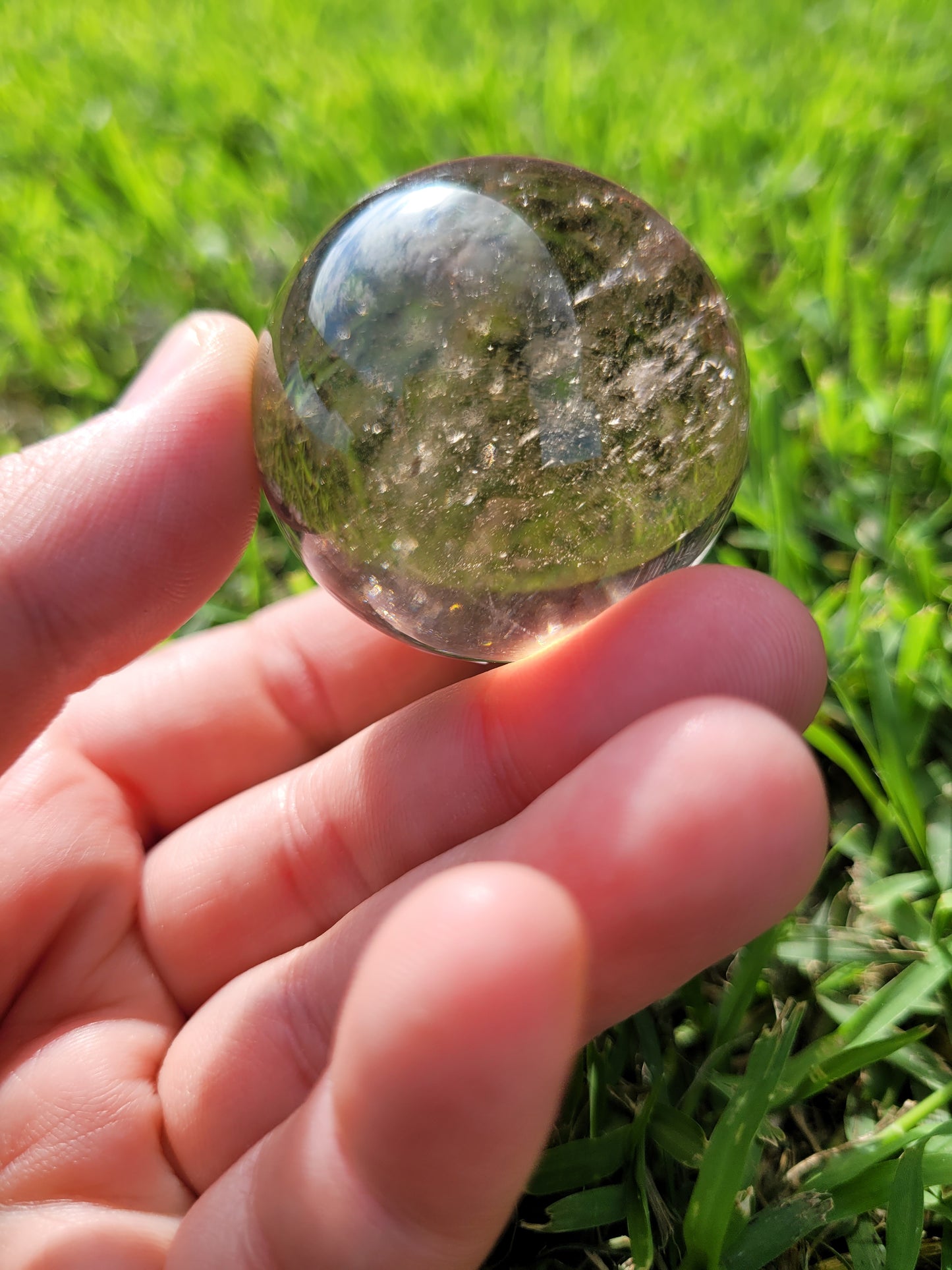 Smoky Quartz Sphere - Small