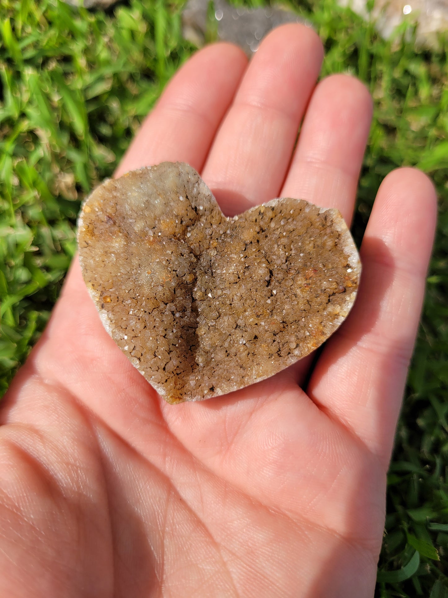 Assorted Raw Amethyst Hearts