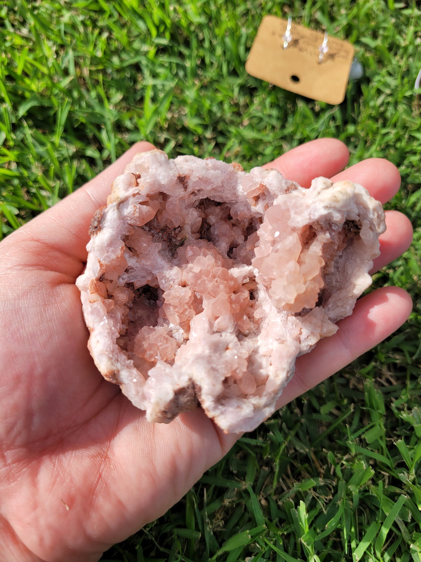 Pink Amethyst Geode Specimens