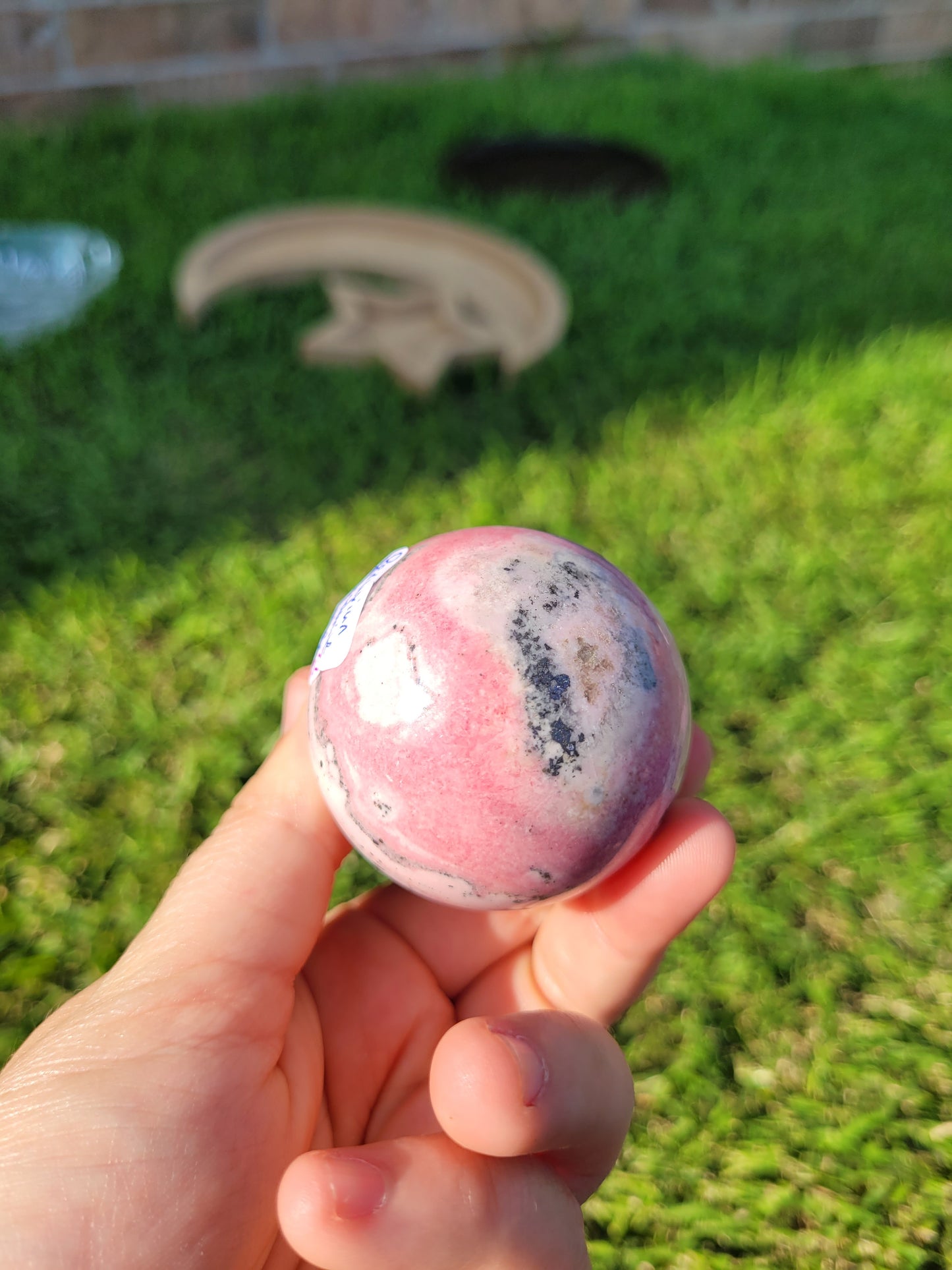 Peruvian Rhodonite Spheres