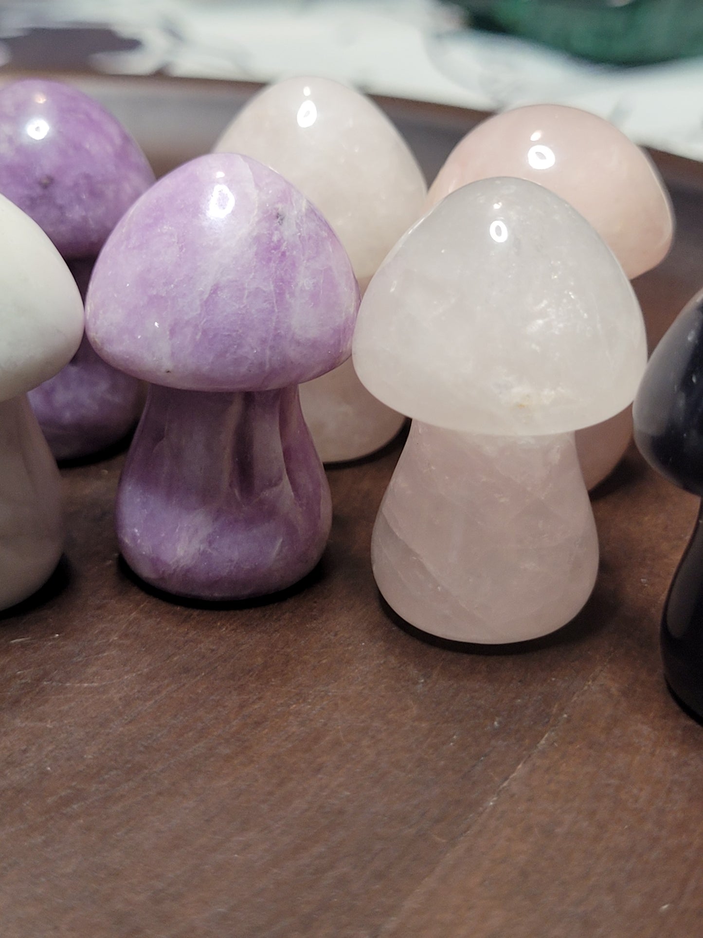 Mushroom Carvings - Small