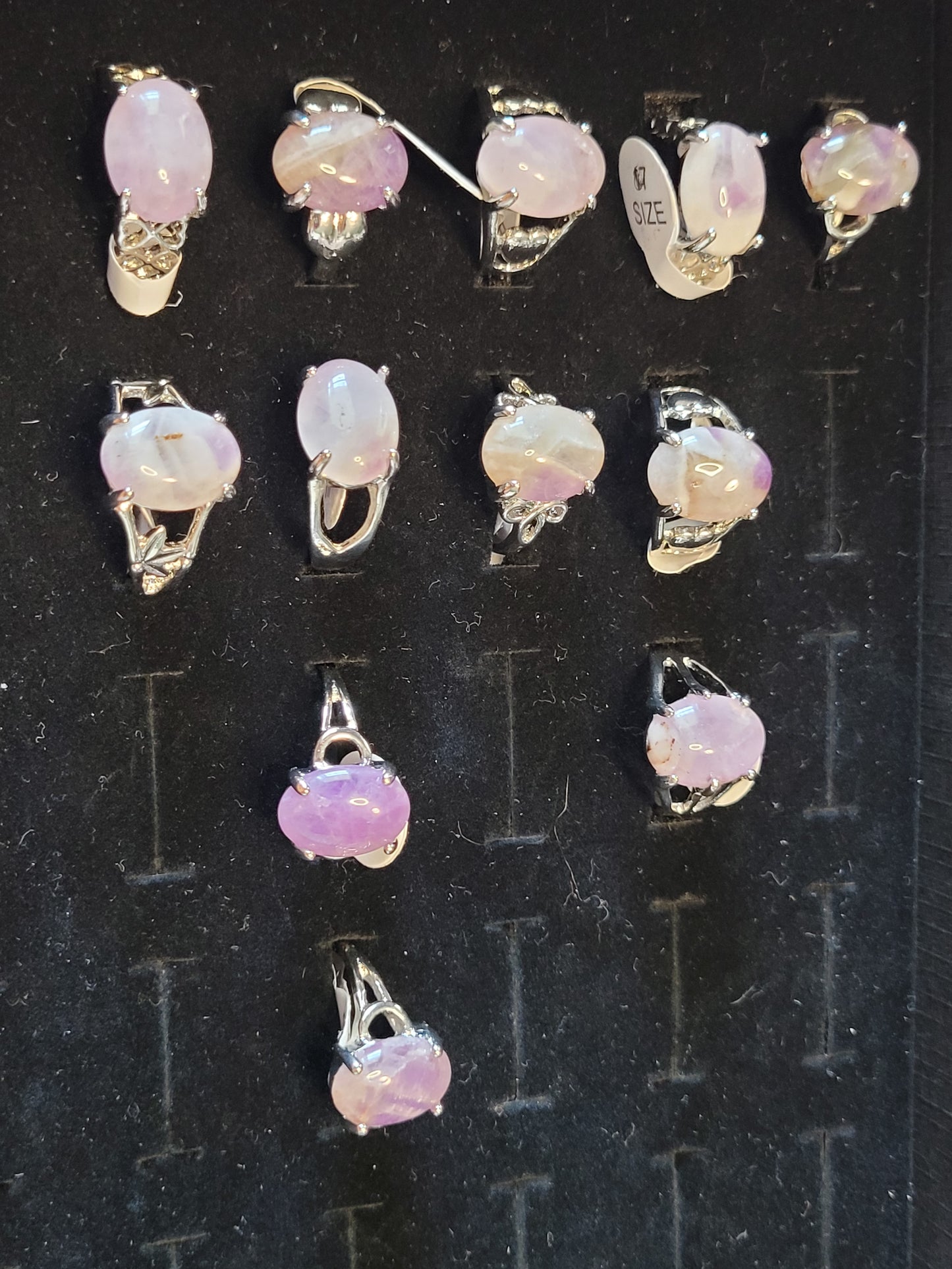 Amethyst Oval RIngs