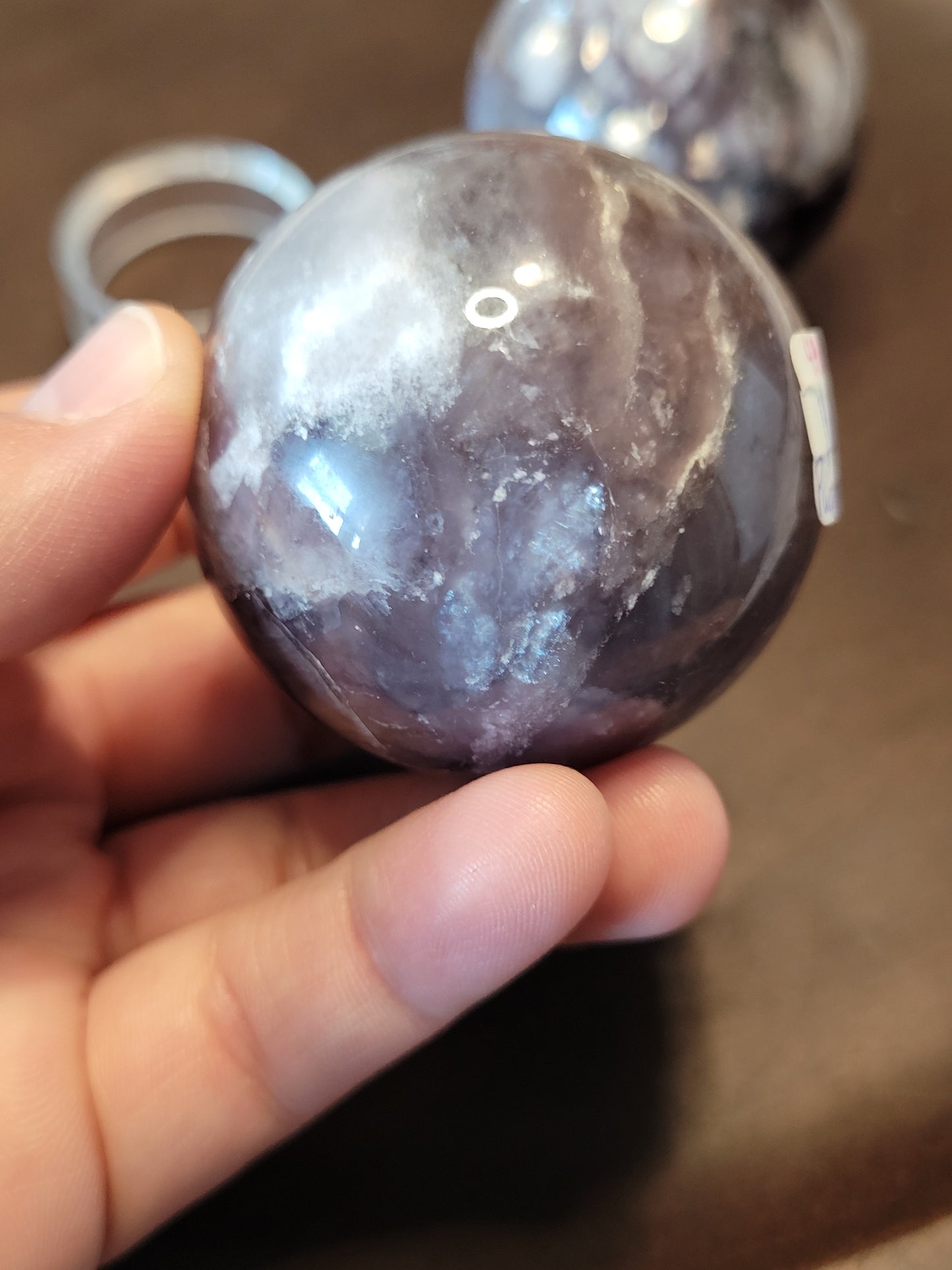 Lepidolite Spheres - High Quality