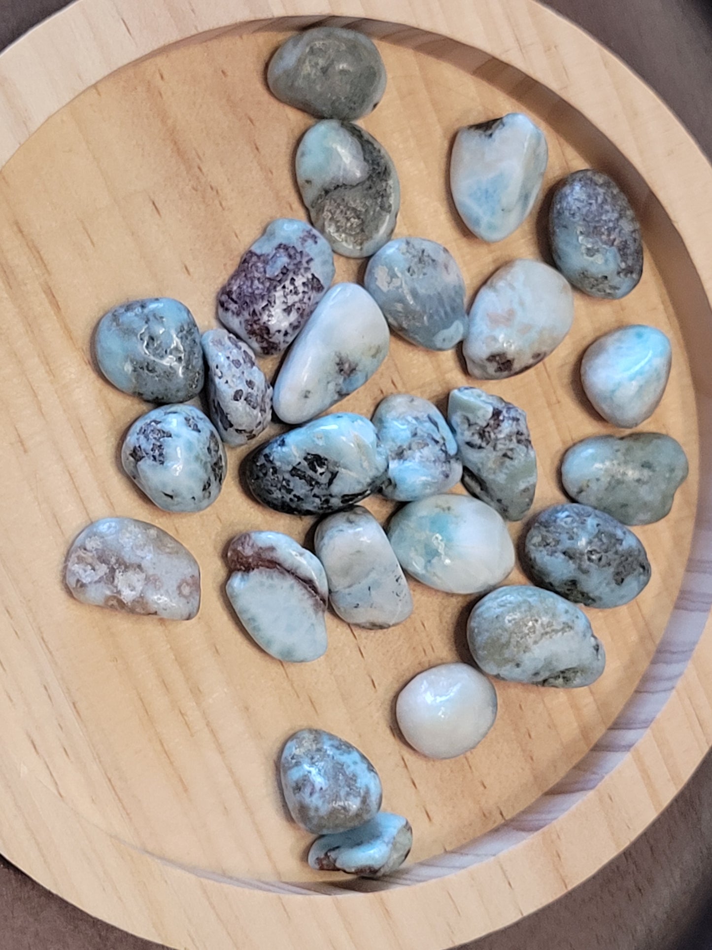 Larimar Tumbles - Small