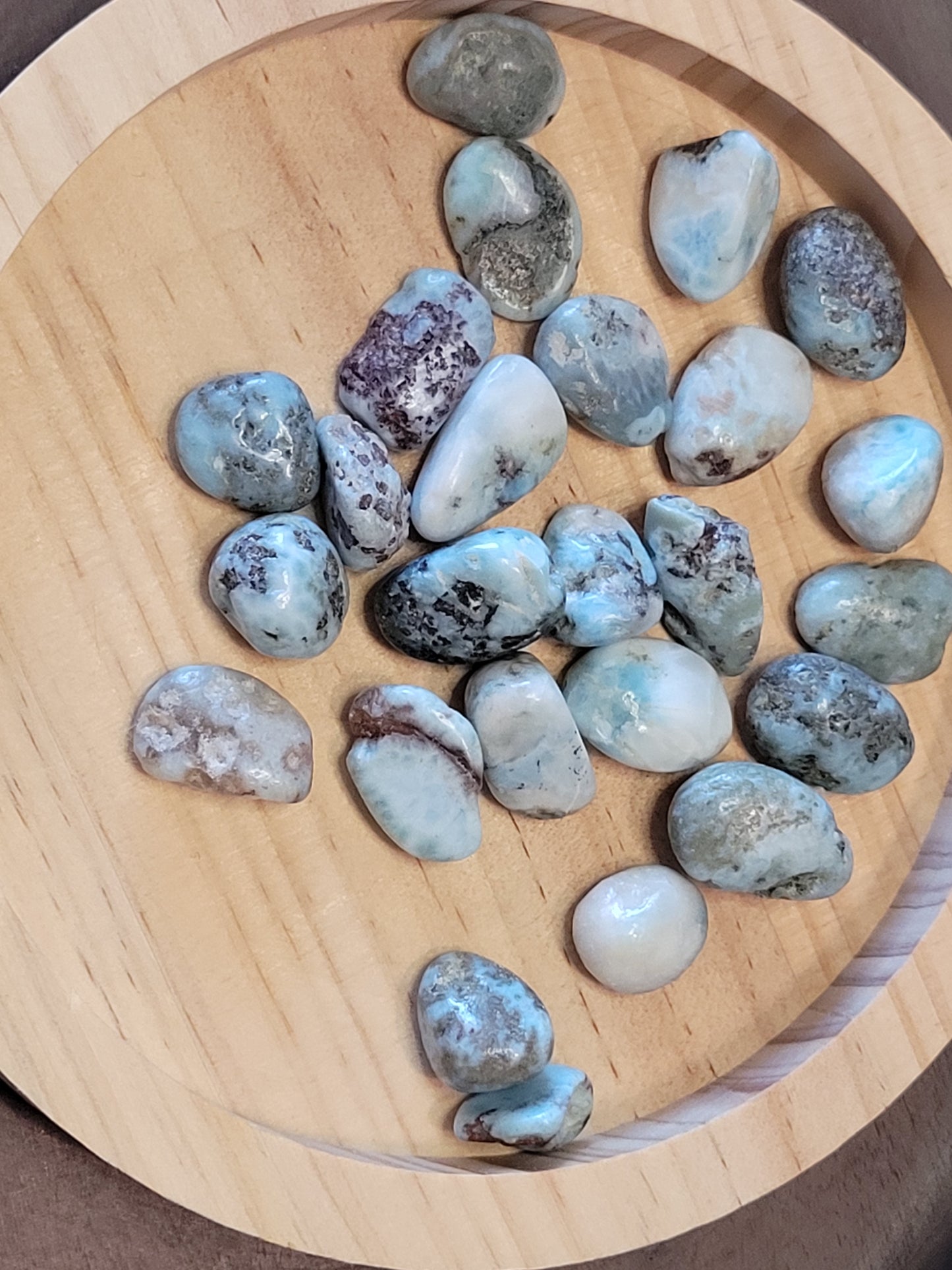 Larimar Tumbles - Small