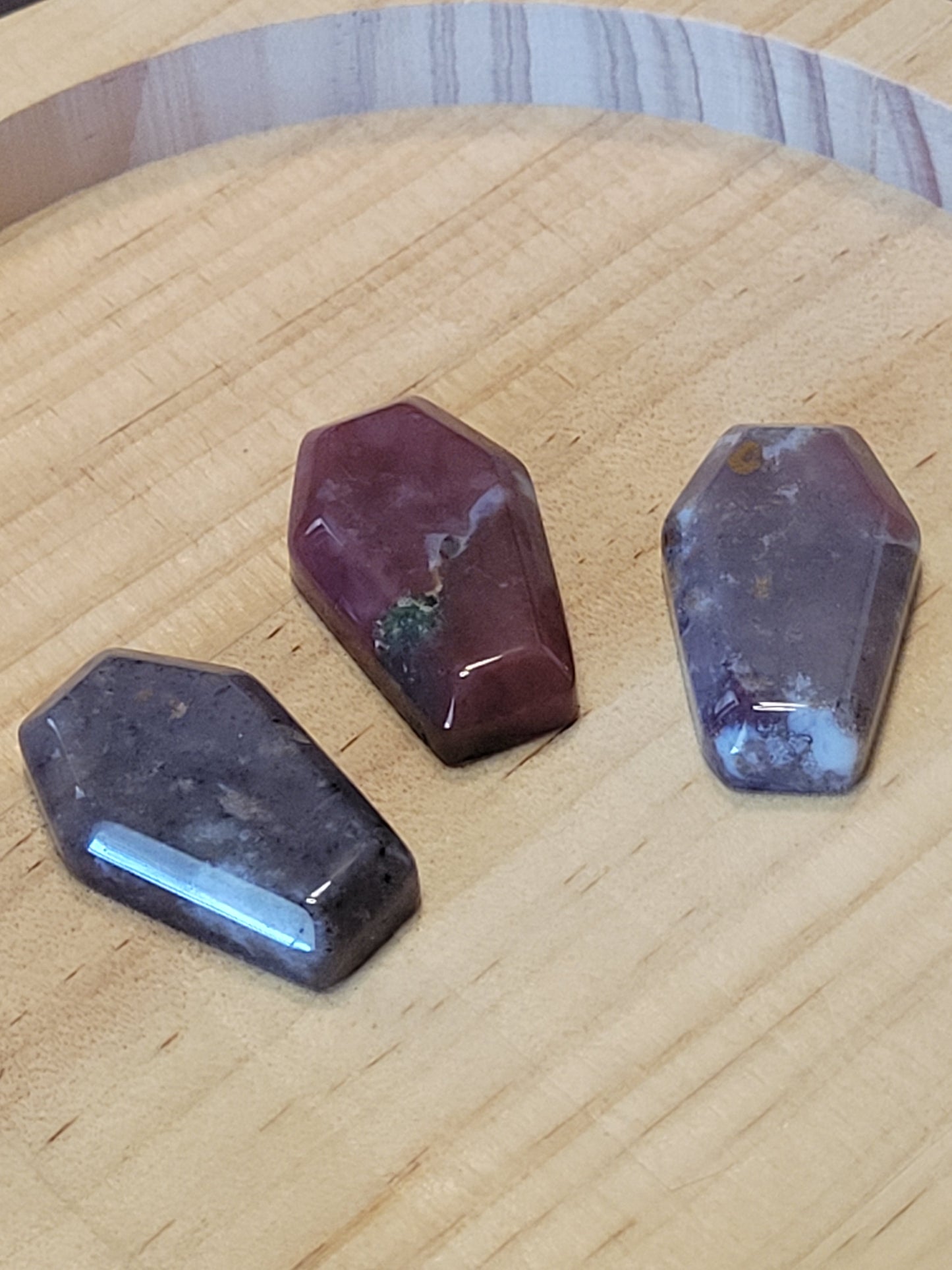 Mini Coffin Carvings