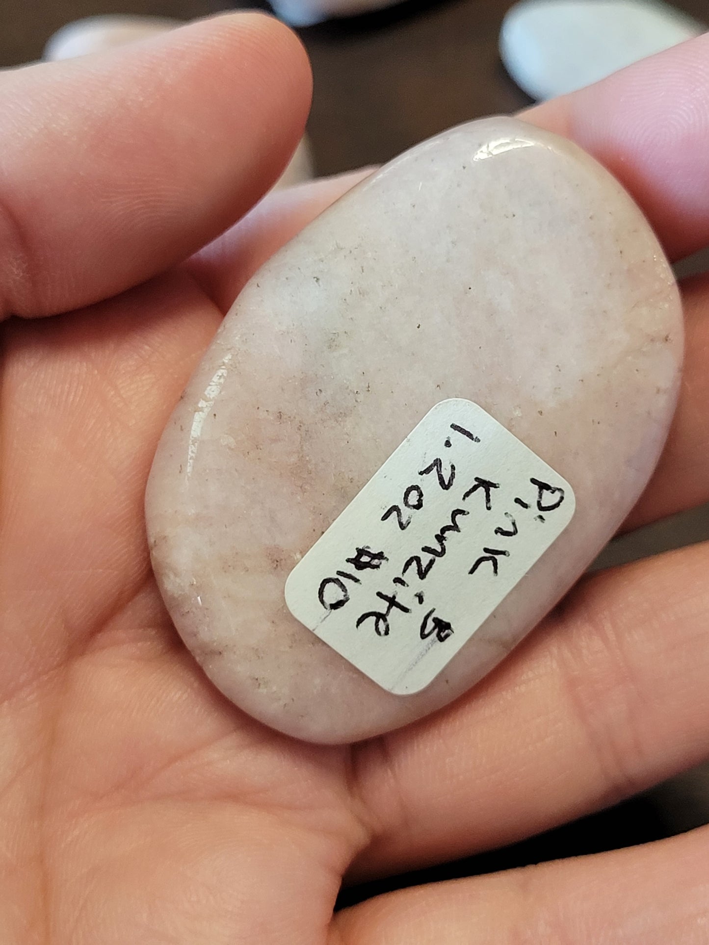 Polished Pink Kunzite chunks
