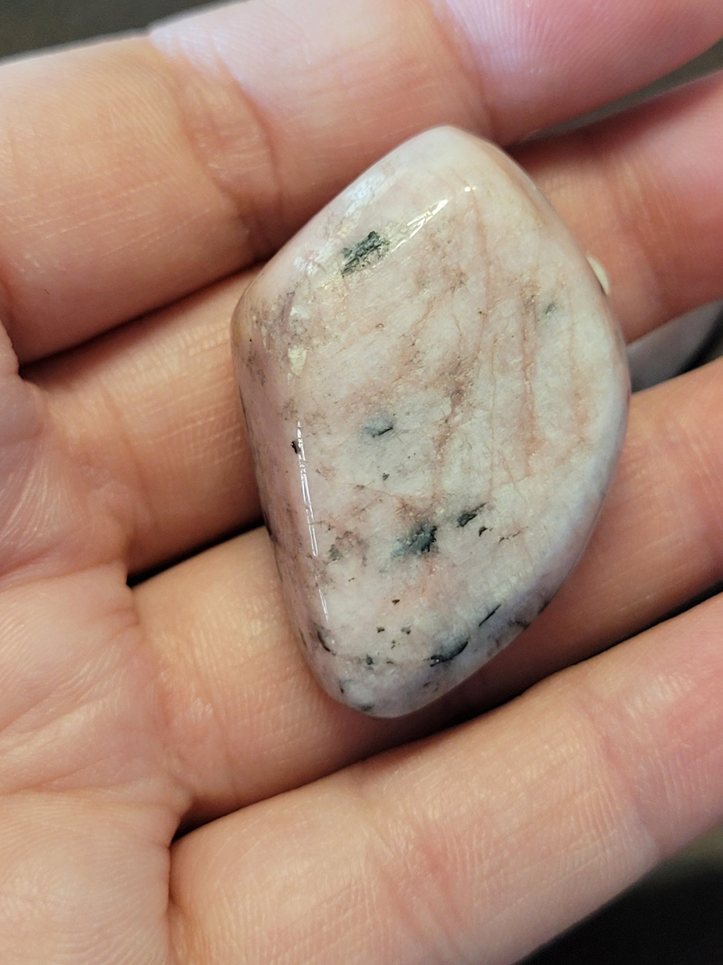 Polished Pink Kunzite chunks