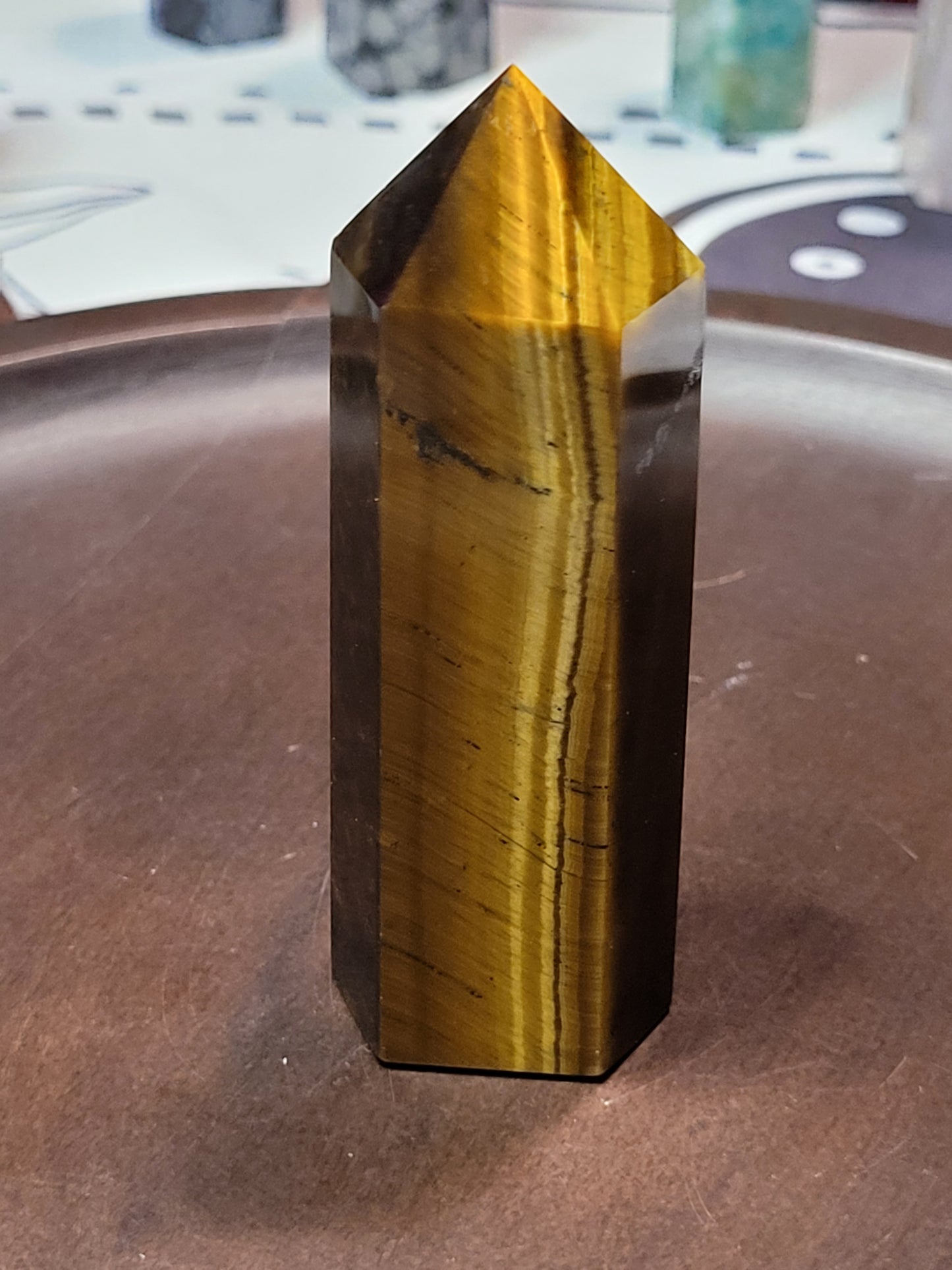 Yellow Tiger's Eye Towers