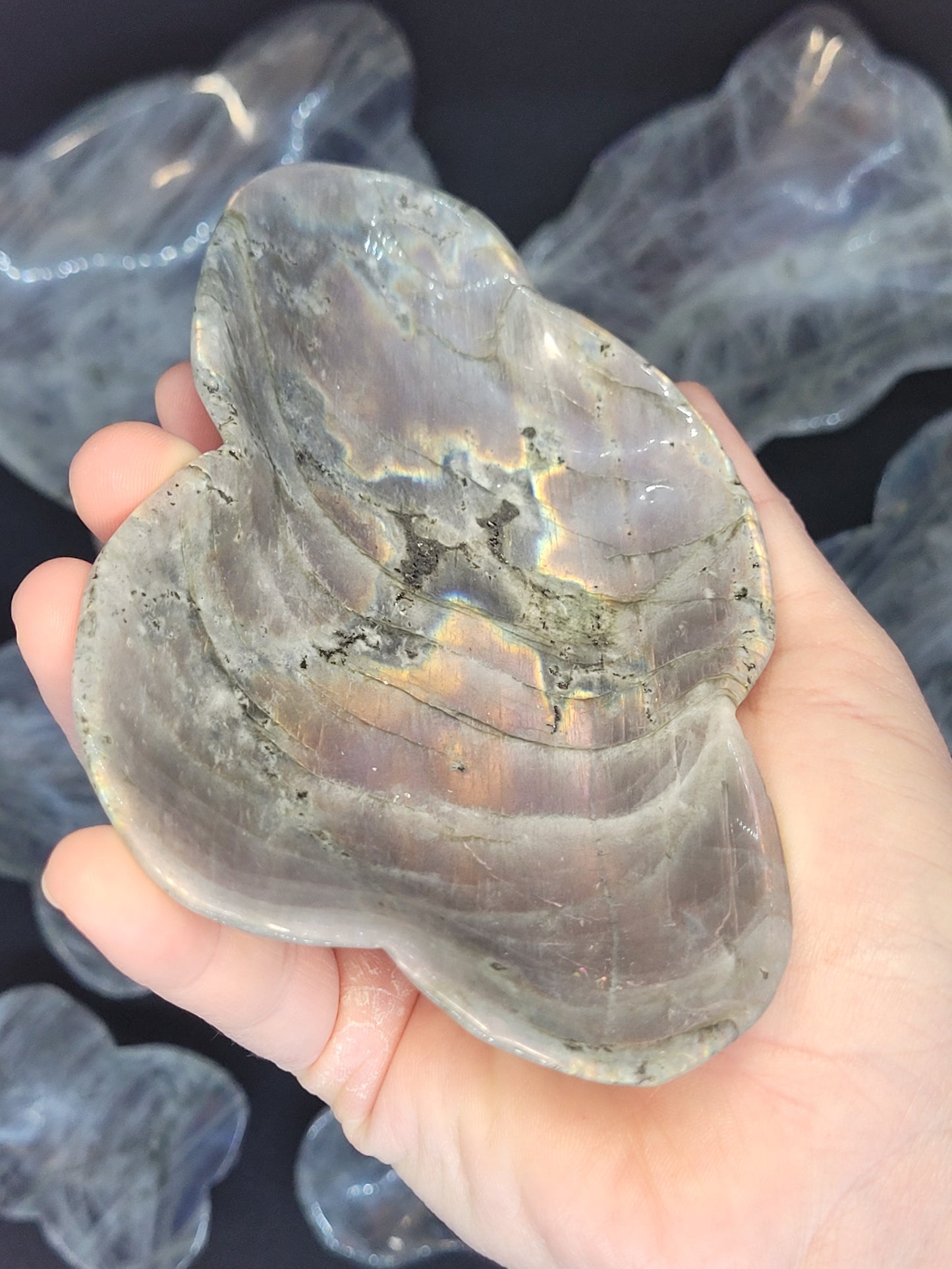 Labradorite Cloud Bowls
