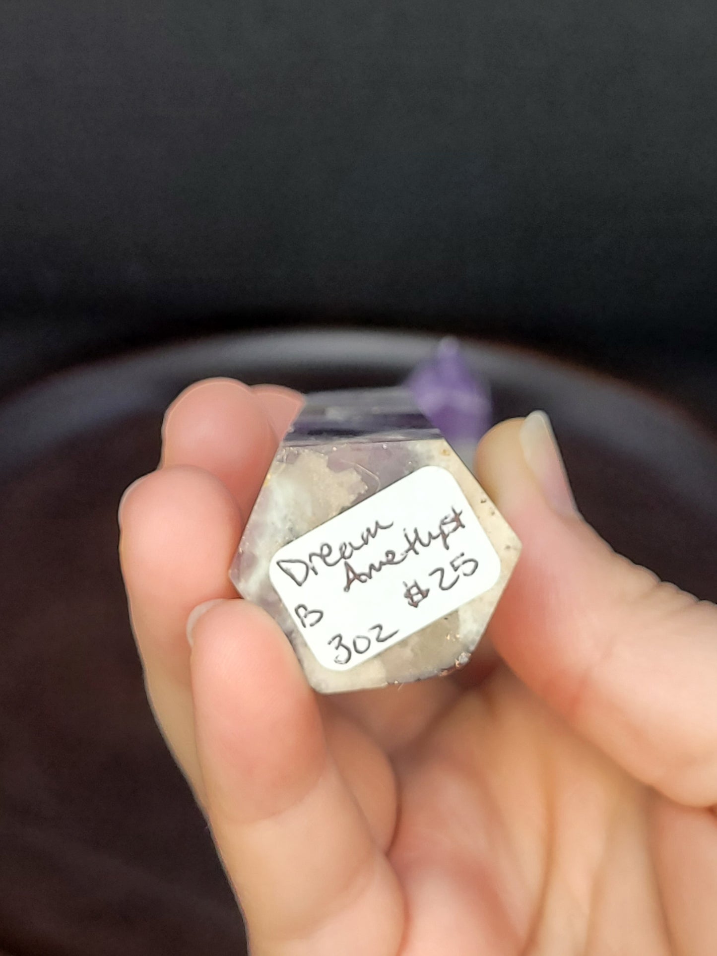 Chevron Dream Amethyst Towers - Small