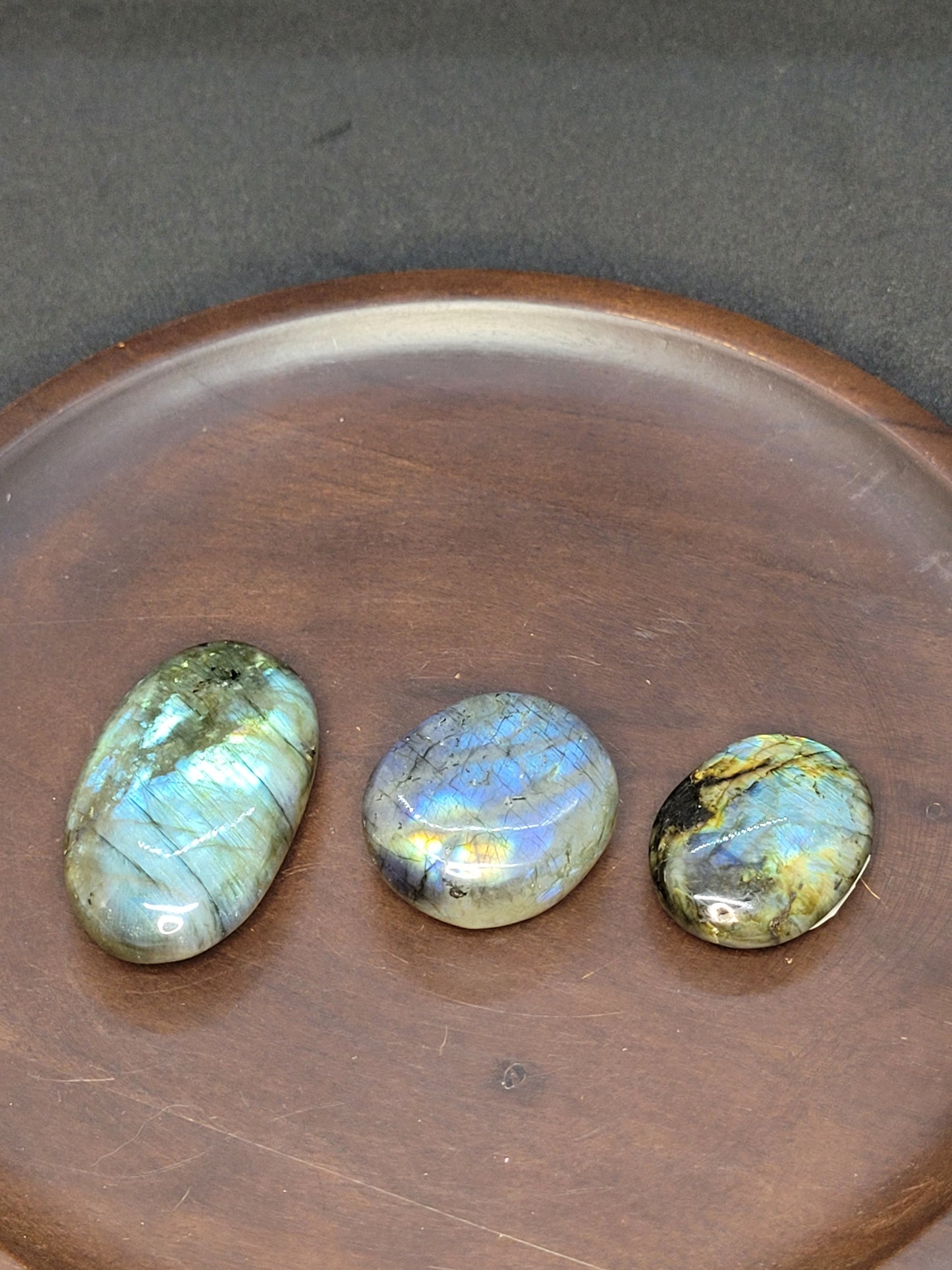 Labradorite Palm Stones - Small
