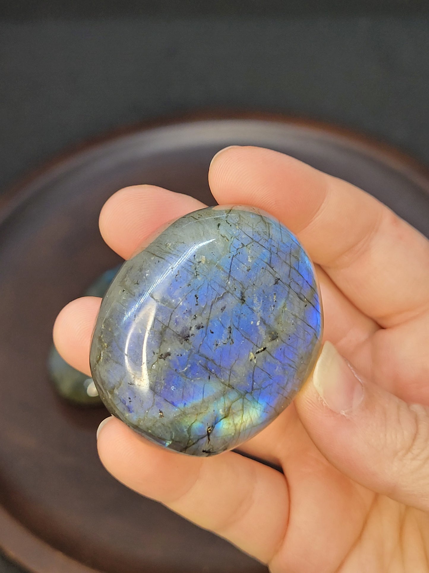 Labradorite Palm Stones - Small
