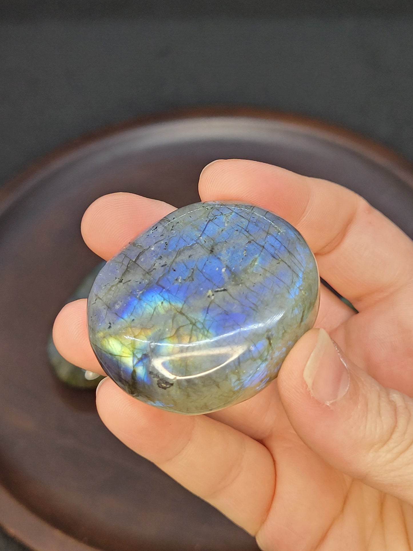 Labradorite Palm Stones - Small