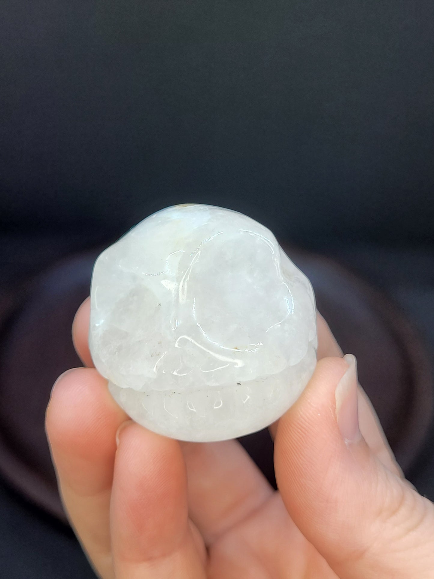 Clear Quartz Jack Head - Medium - misfit