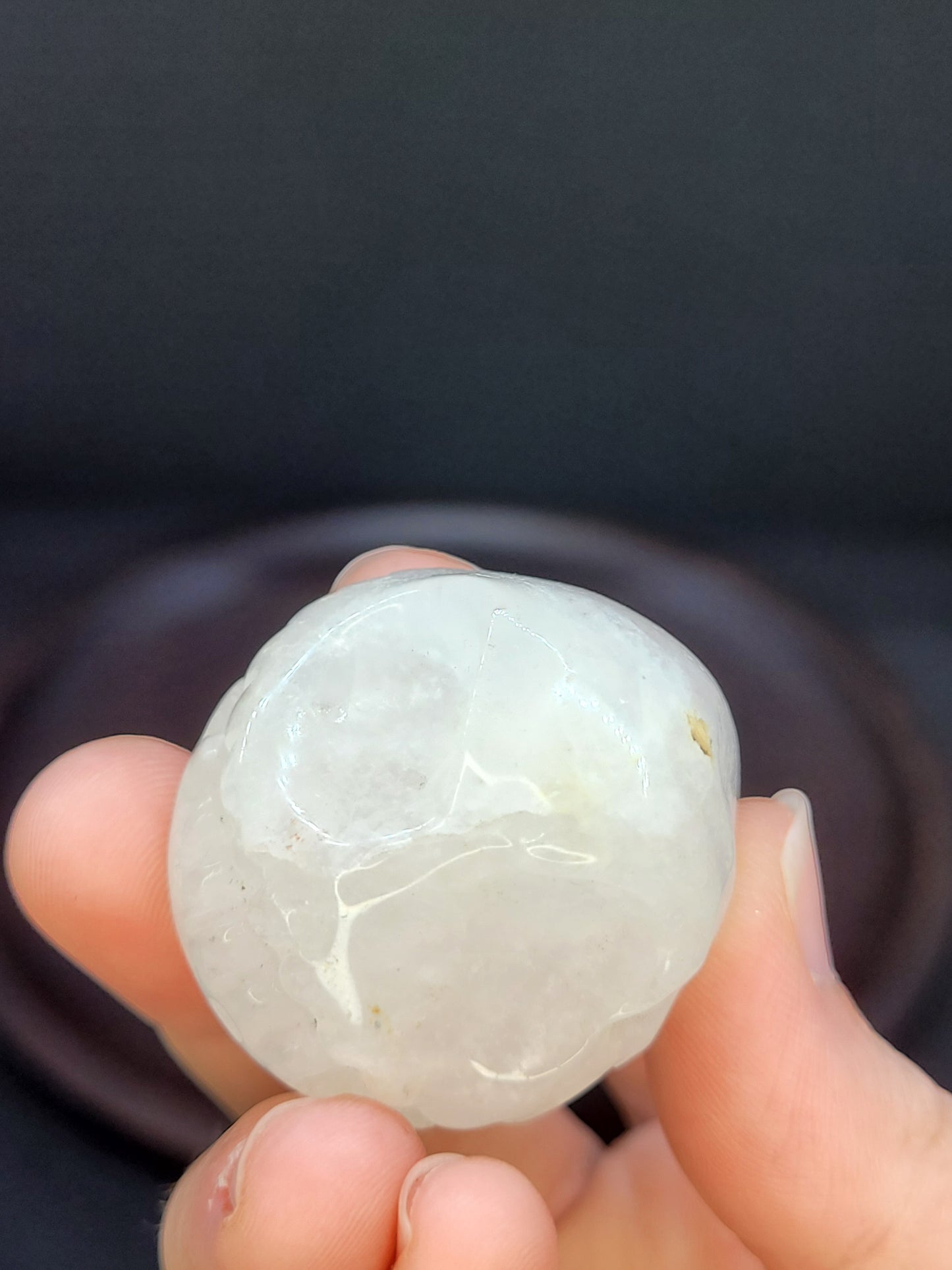 Clear Quartz Jack Head - Medium - misfit