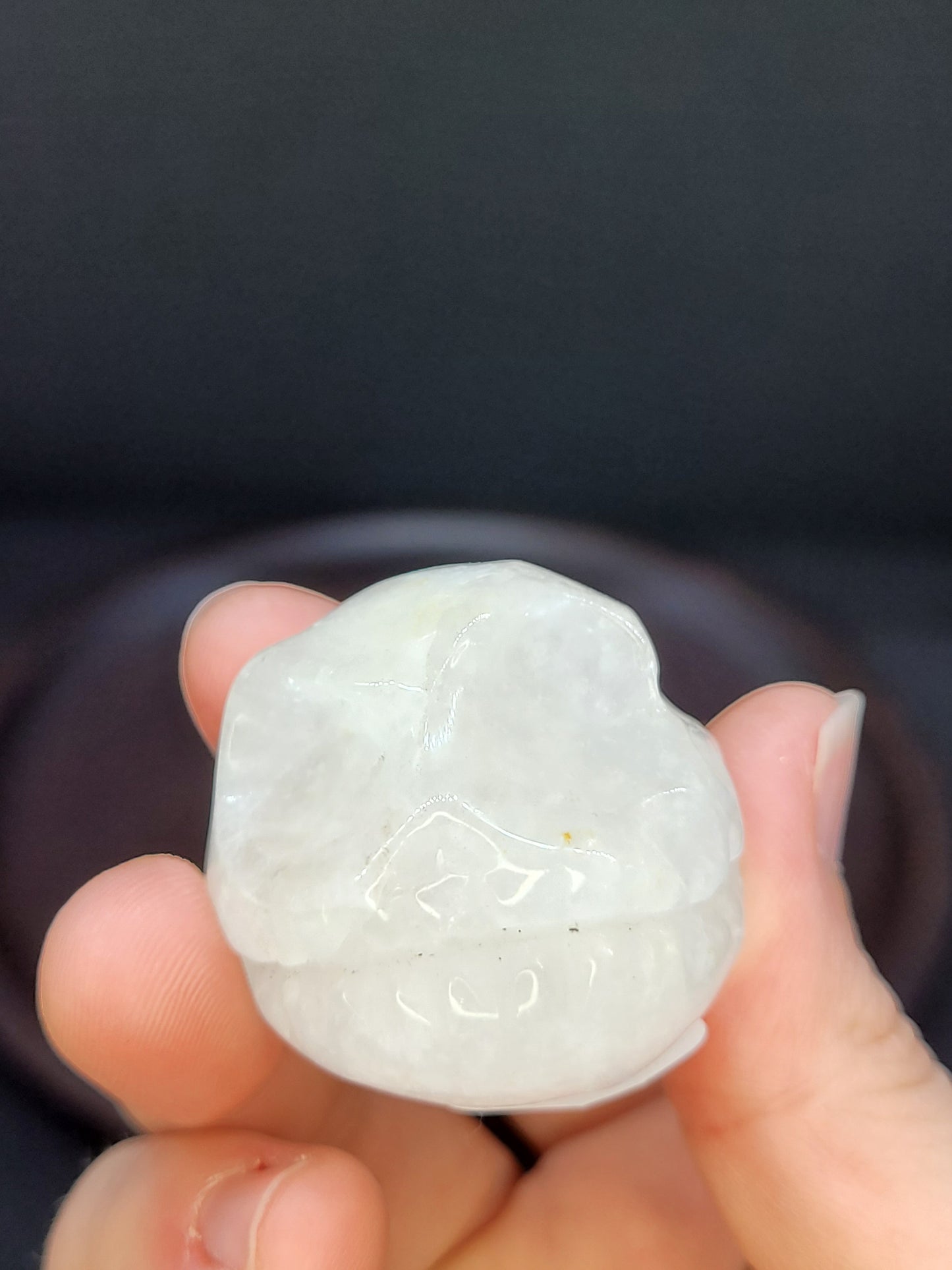 Clear Quartz Jack Head - Medium - misfit