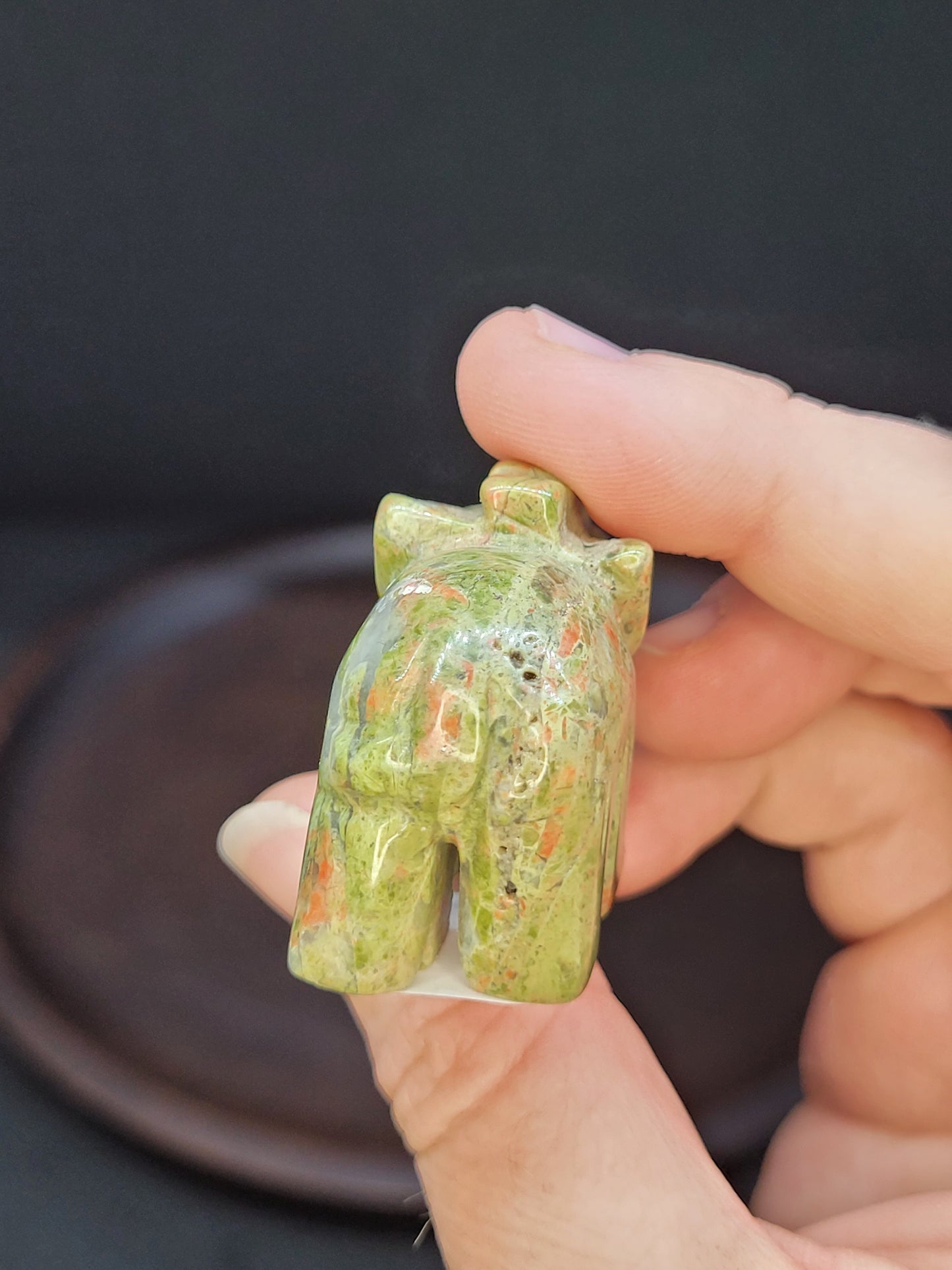 Unakite Elephant - Small