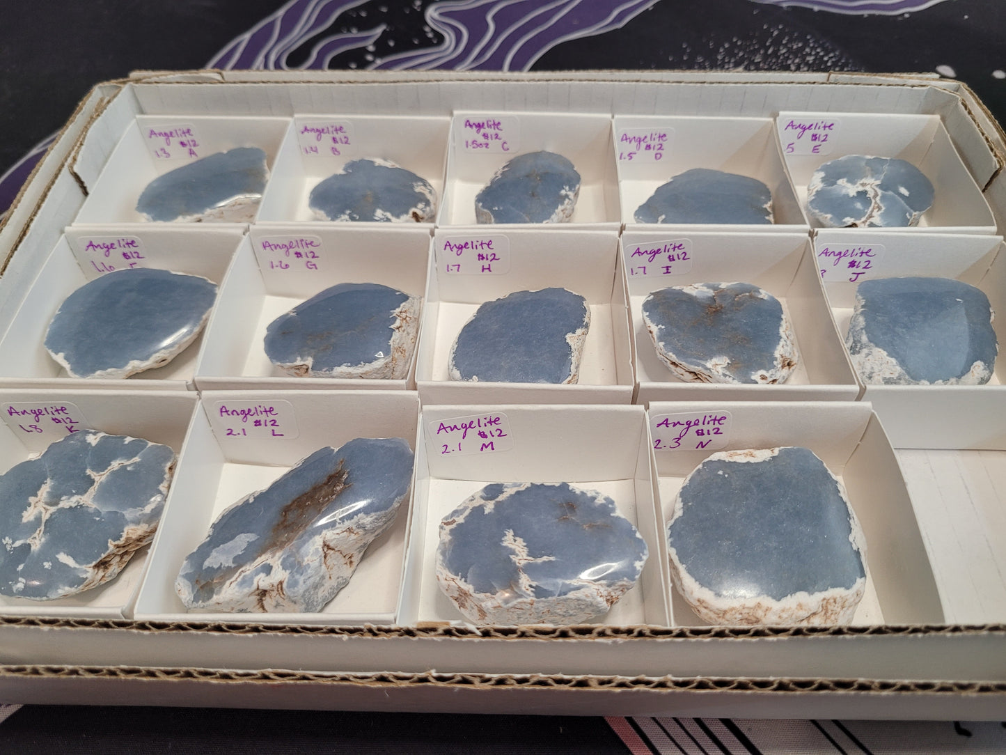 Angelite Raw/Polished Pieces