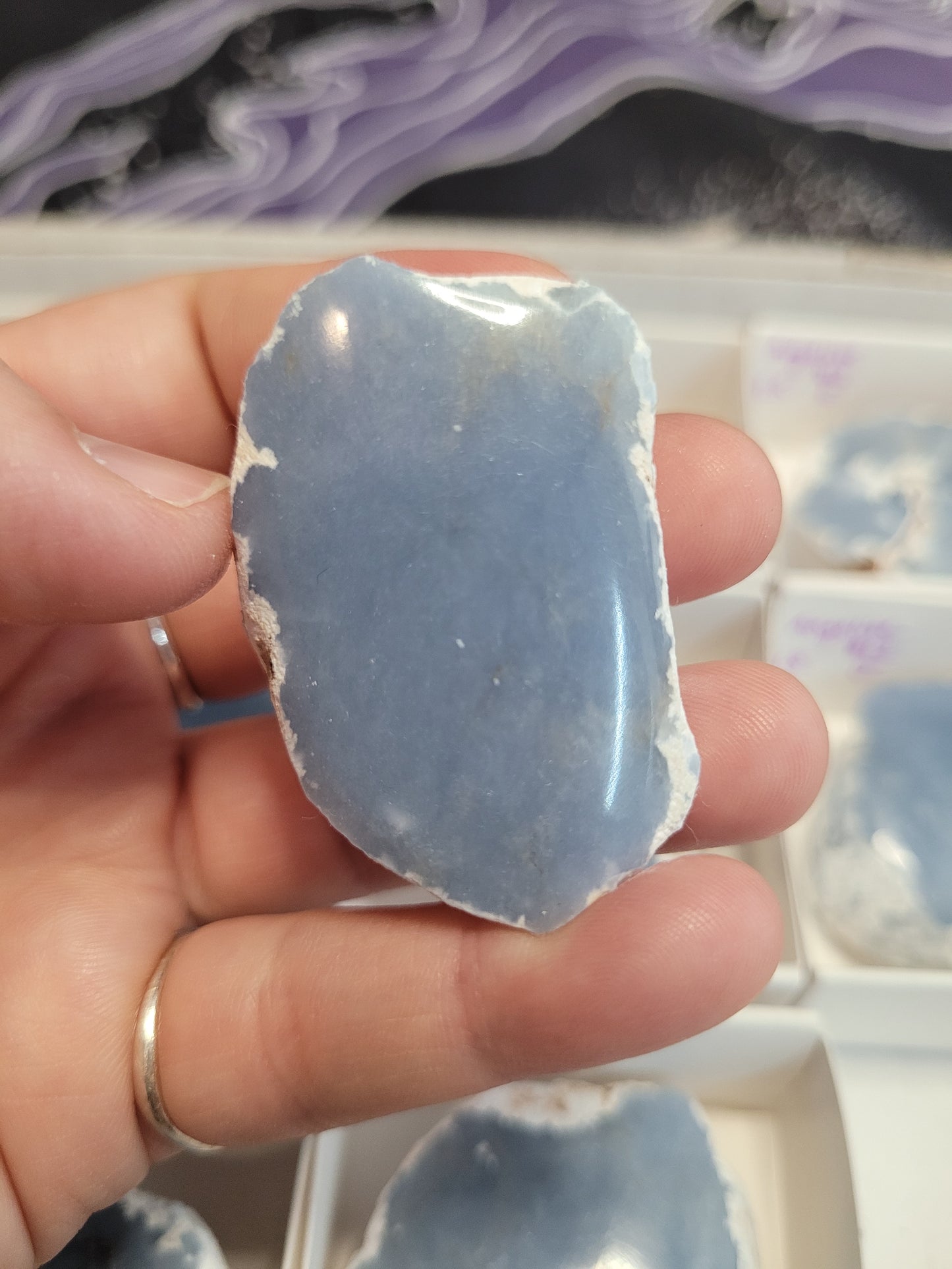 Angelite Raw/Polished Pieces