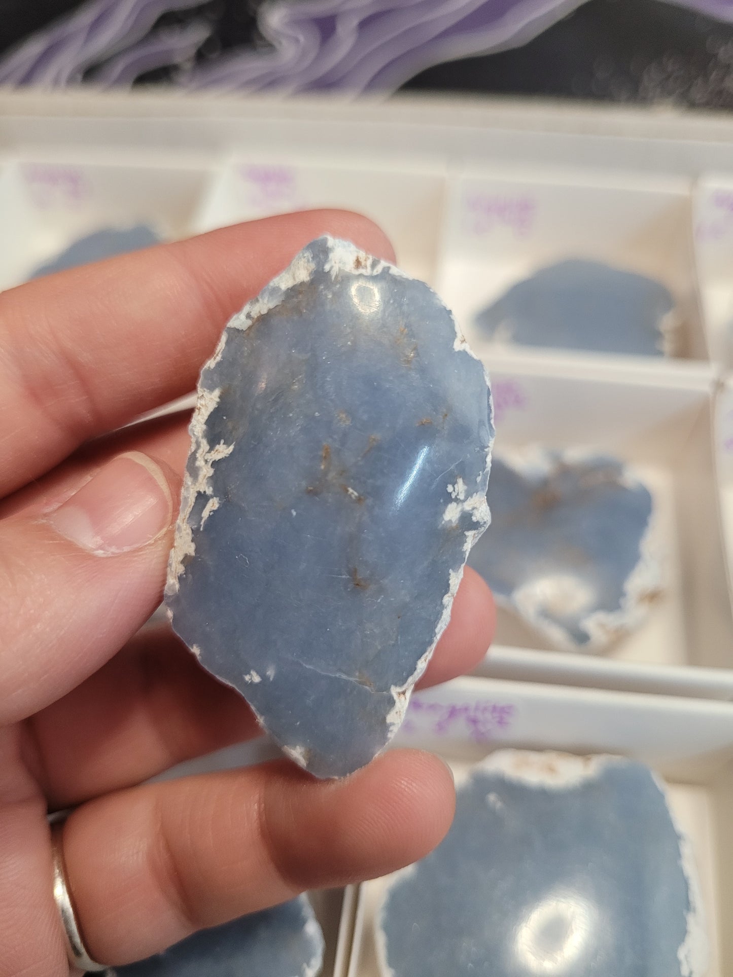 Angelite Raw/Polished Pieces