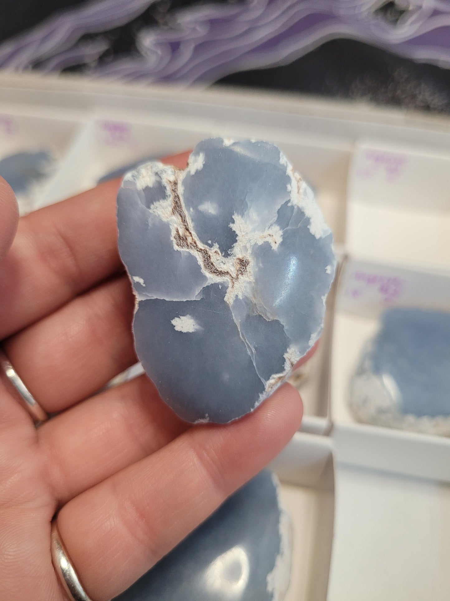 Angelite Raw/Polished Pieces