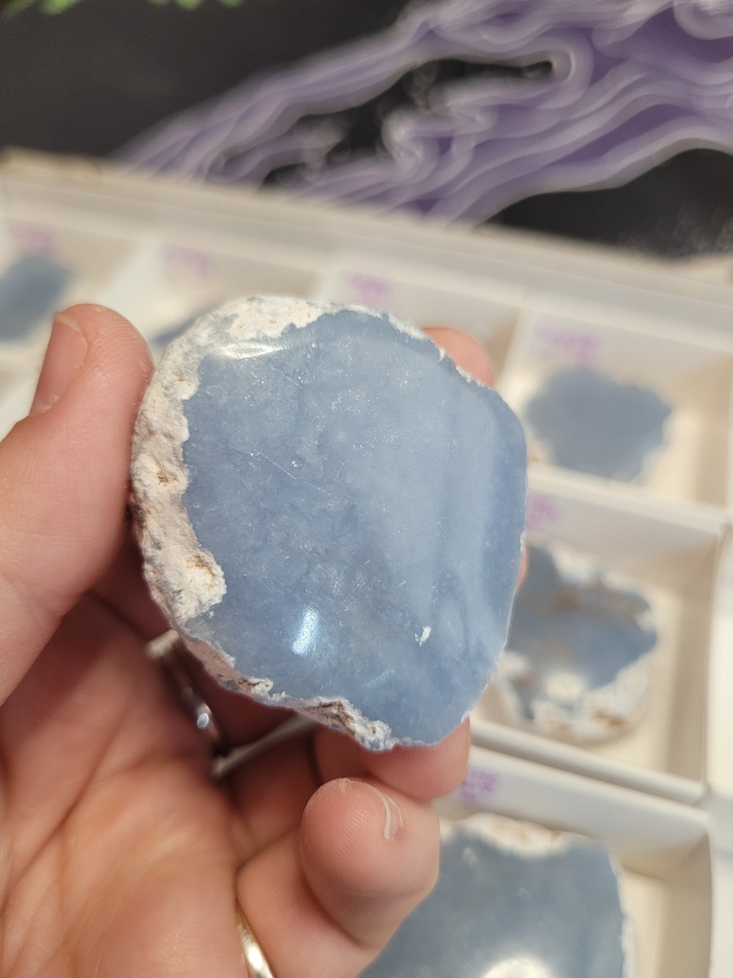 Angelite Raw/Polished Pieces