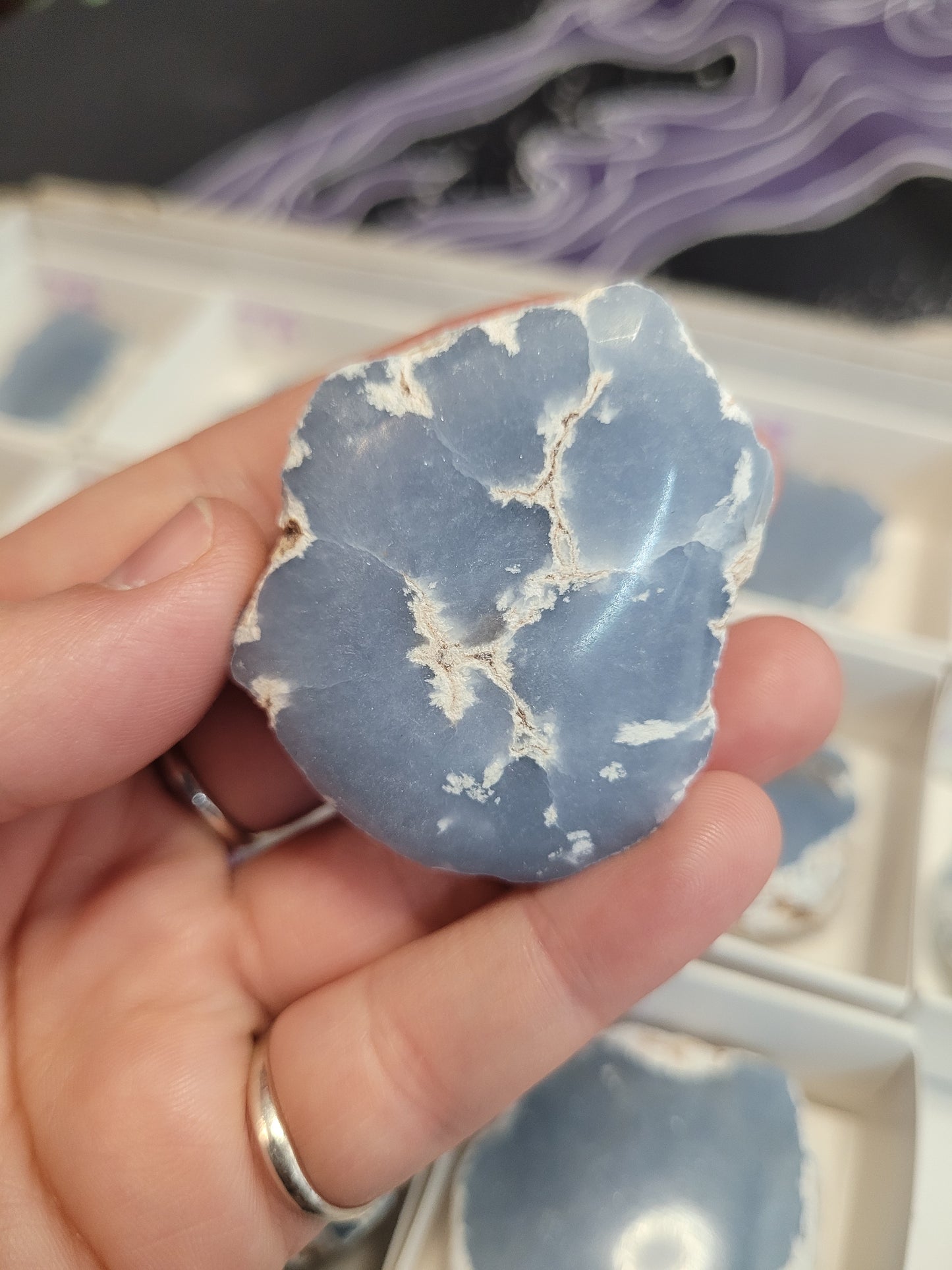 Angelite Raw/Polished Pieces