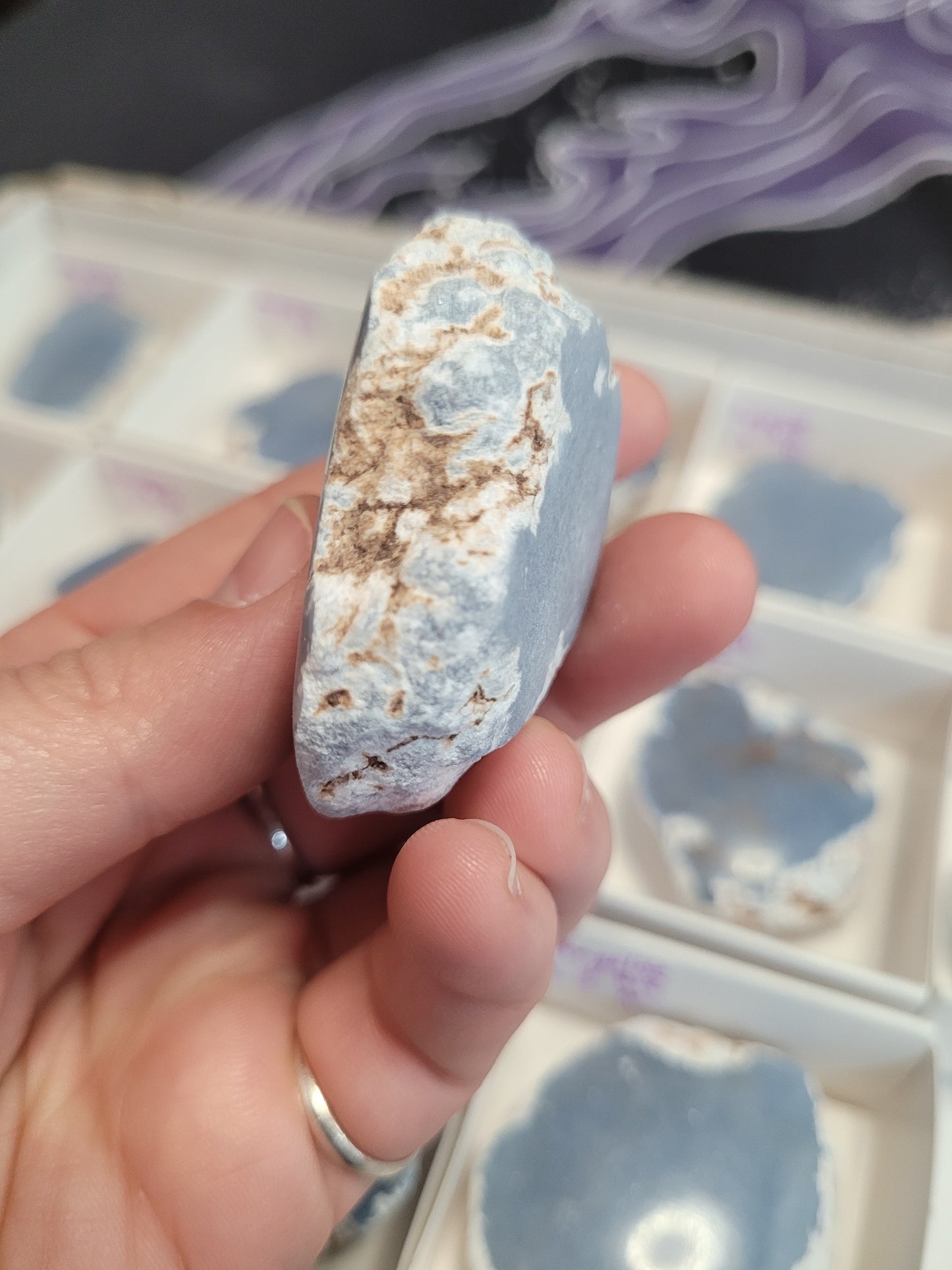Angelite Raw/Polished Pieces