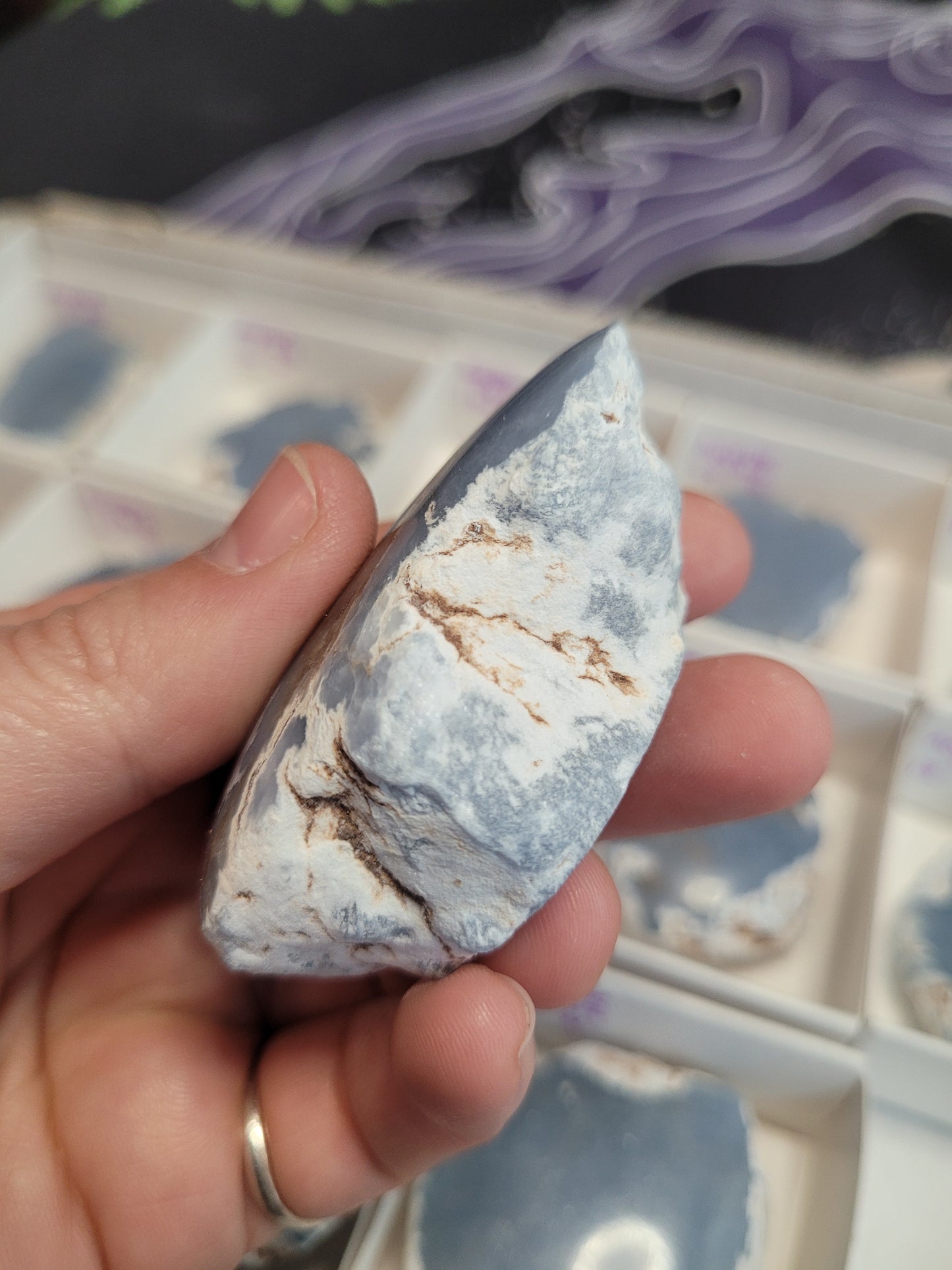 Angelite Raw/Polished Pieces