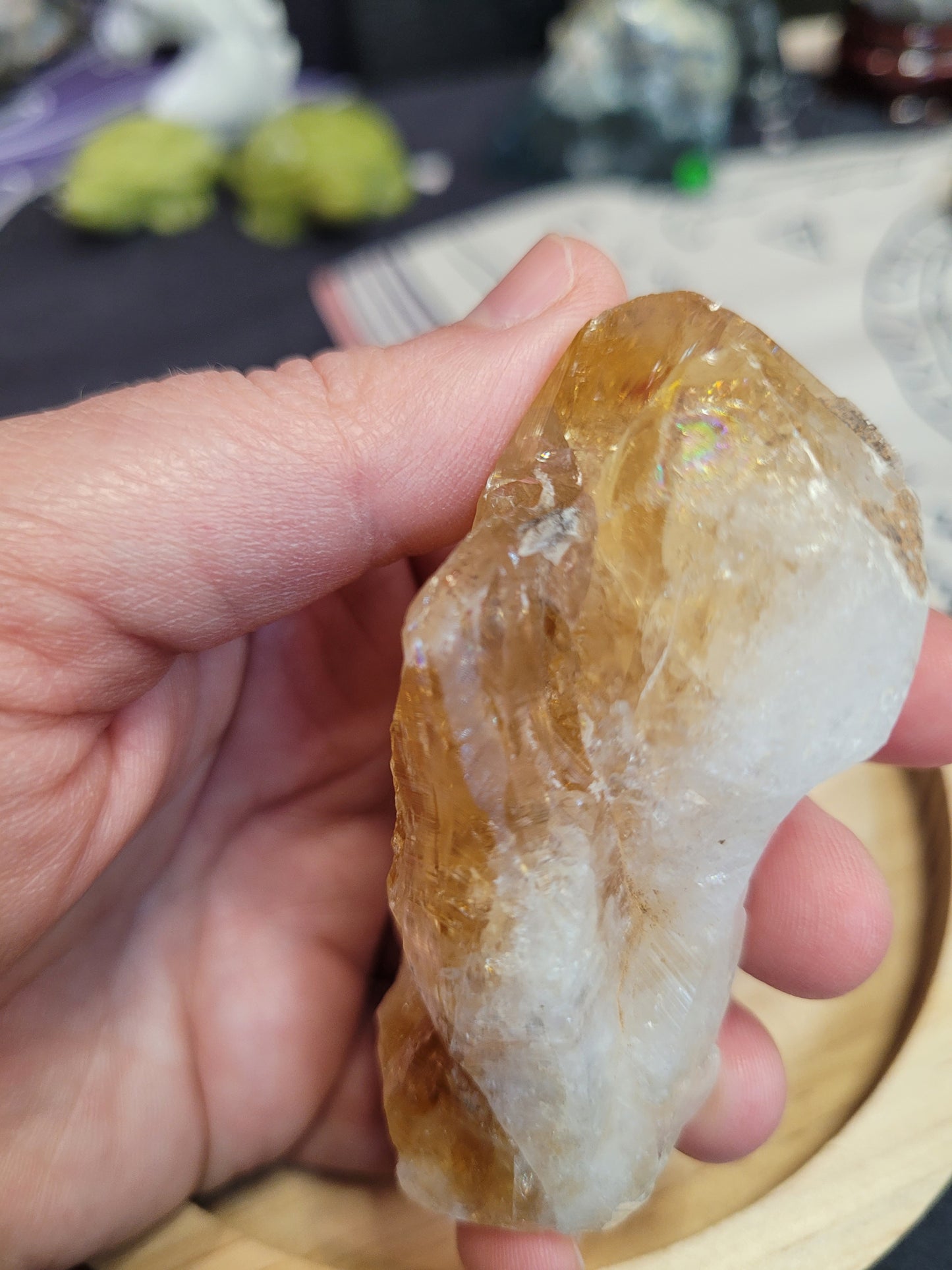 Raw "Citrine" Cluster Specimen