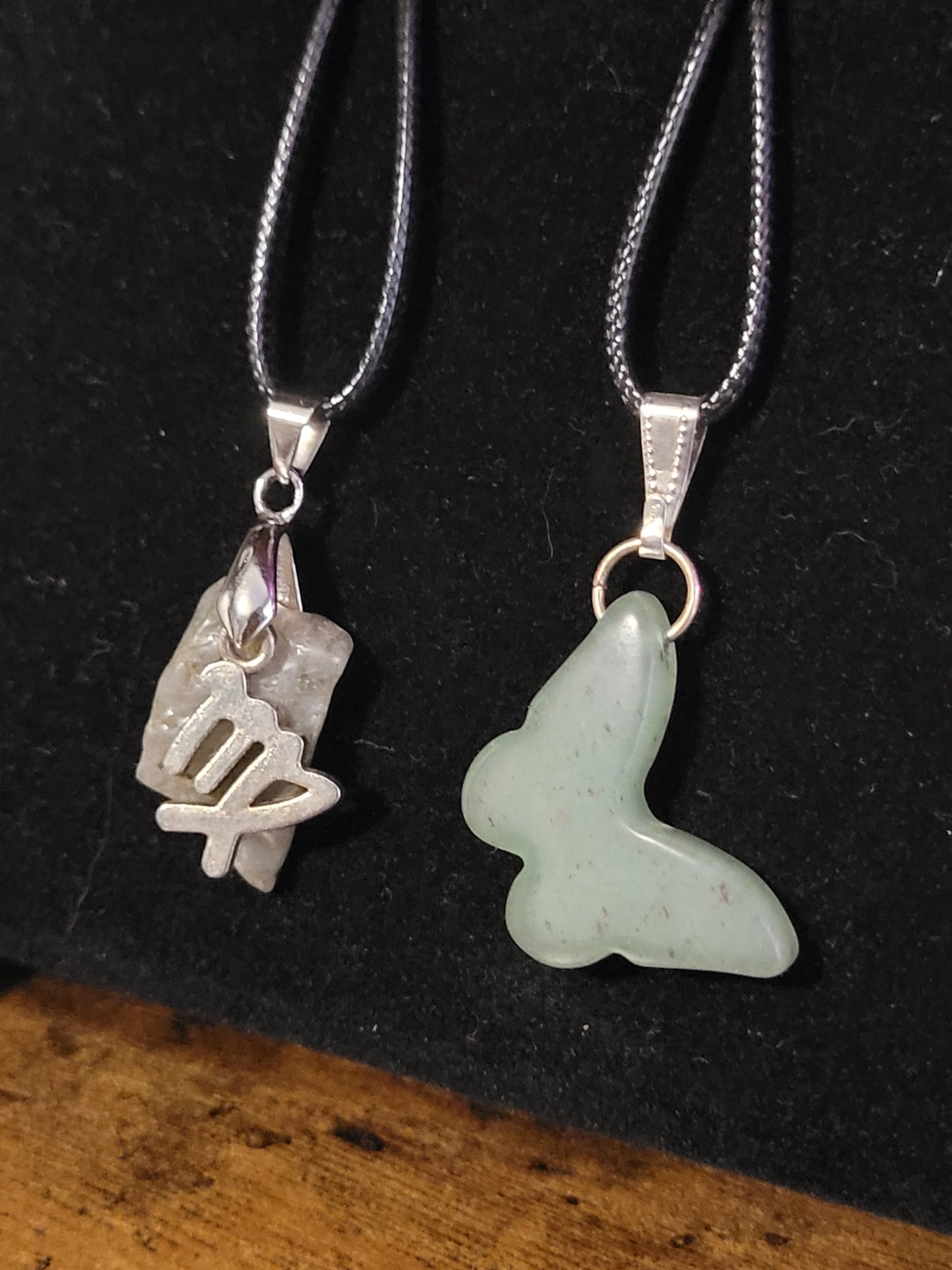 Labradorite Virgo Necklace - Handmade