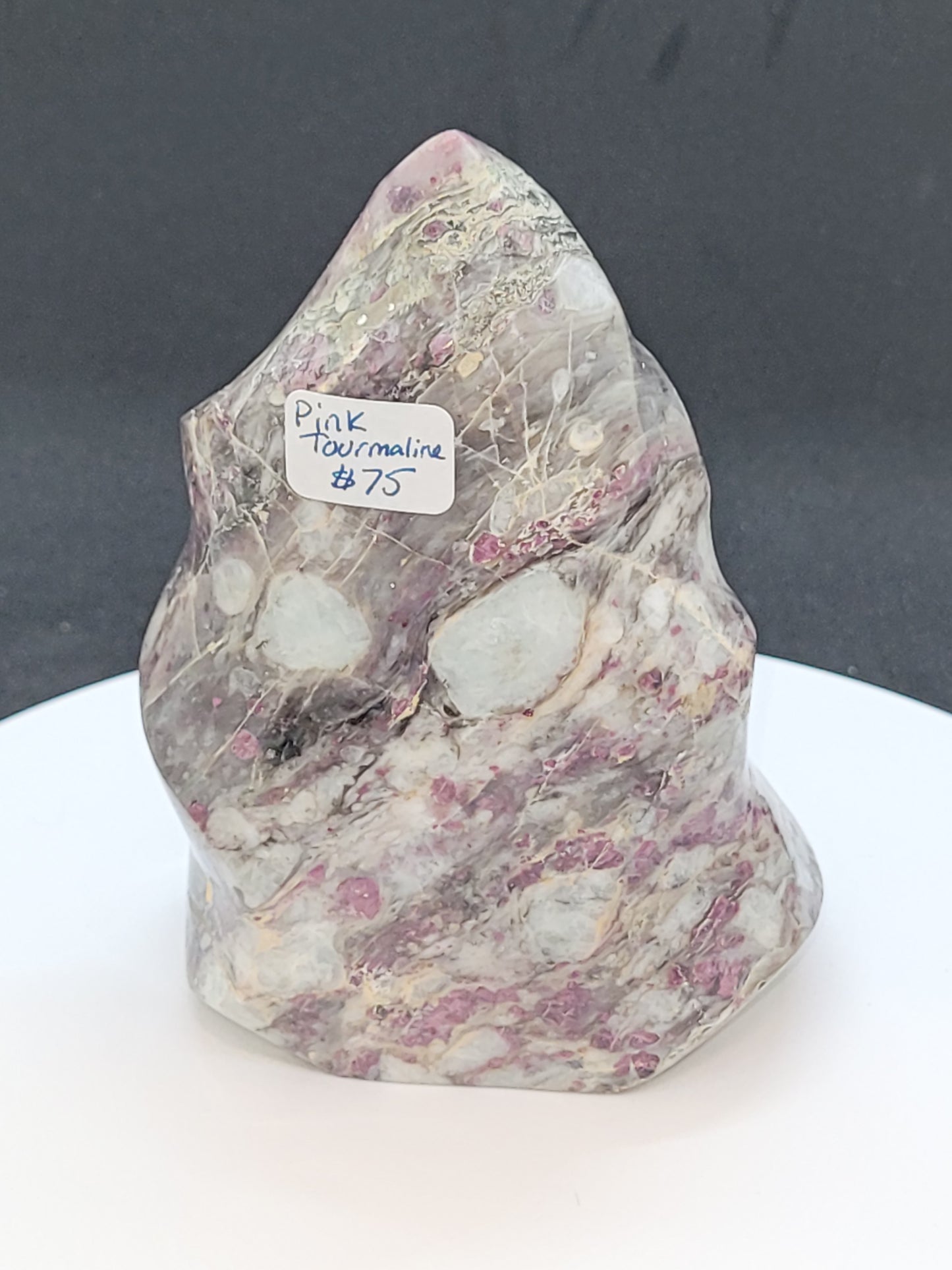 Pink Tourmaline Flame
